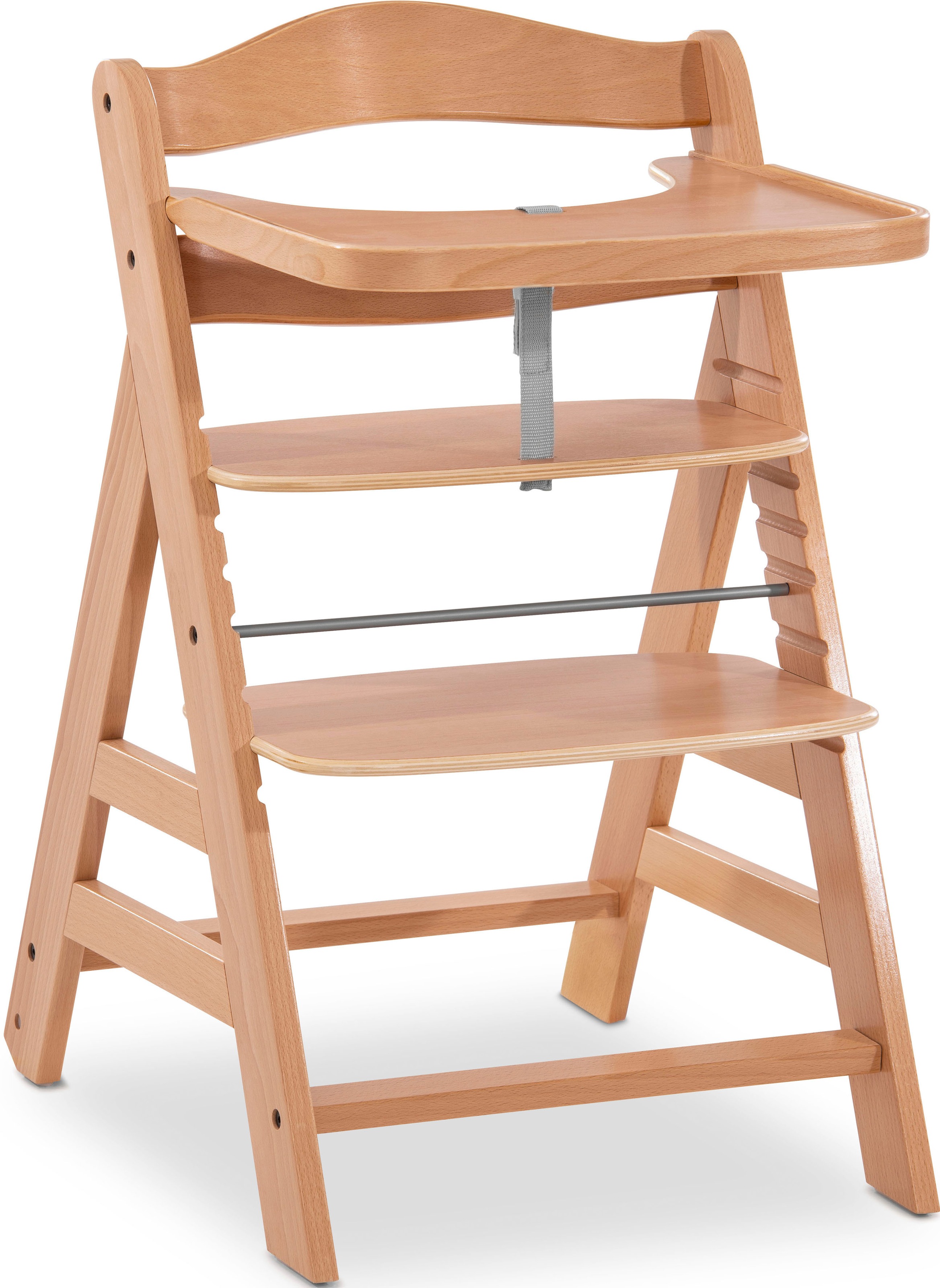 Hauck Hochstuhltablett »Alpha Wooden Tray Essbrett, natur«, für Hochstühle Alpha+ und Alpha+ Select