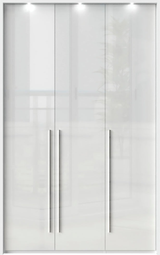 Places of Style Kleiderschrank "Piano, inklusive Rahmen und Beleuchtung, so günstig online kaufen