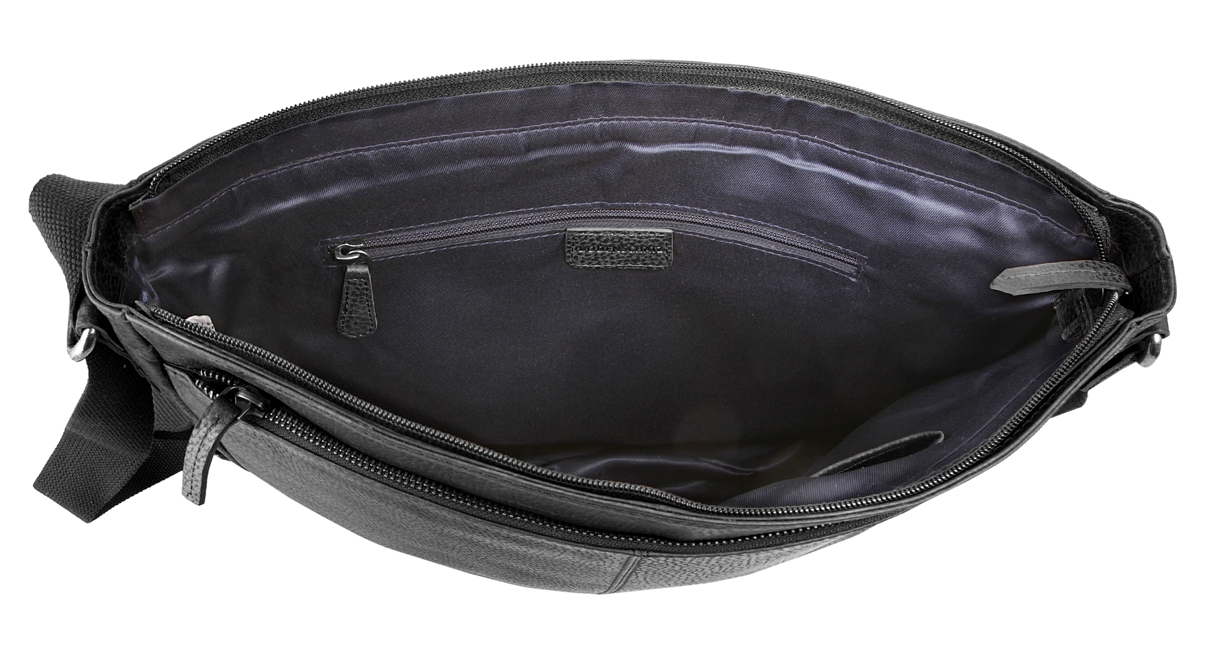BODENSCHATZ Messenger Bag echt Leder
