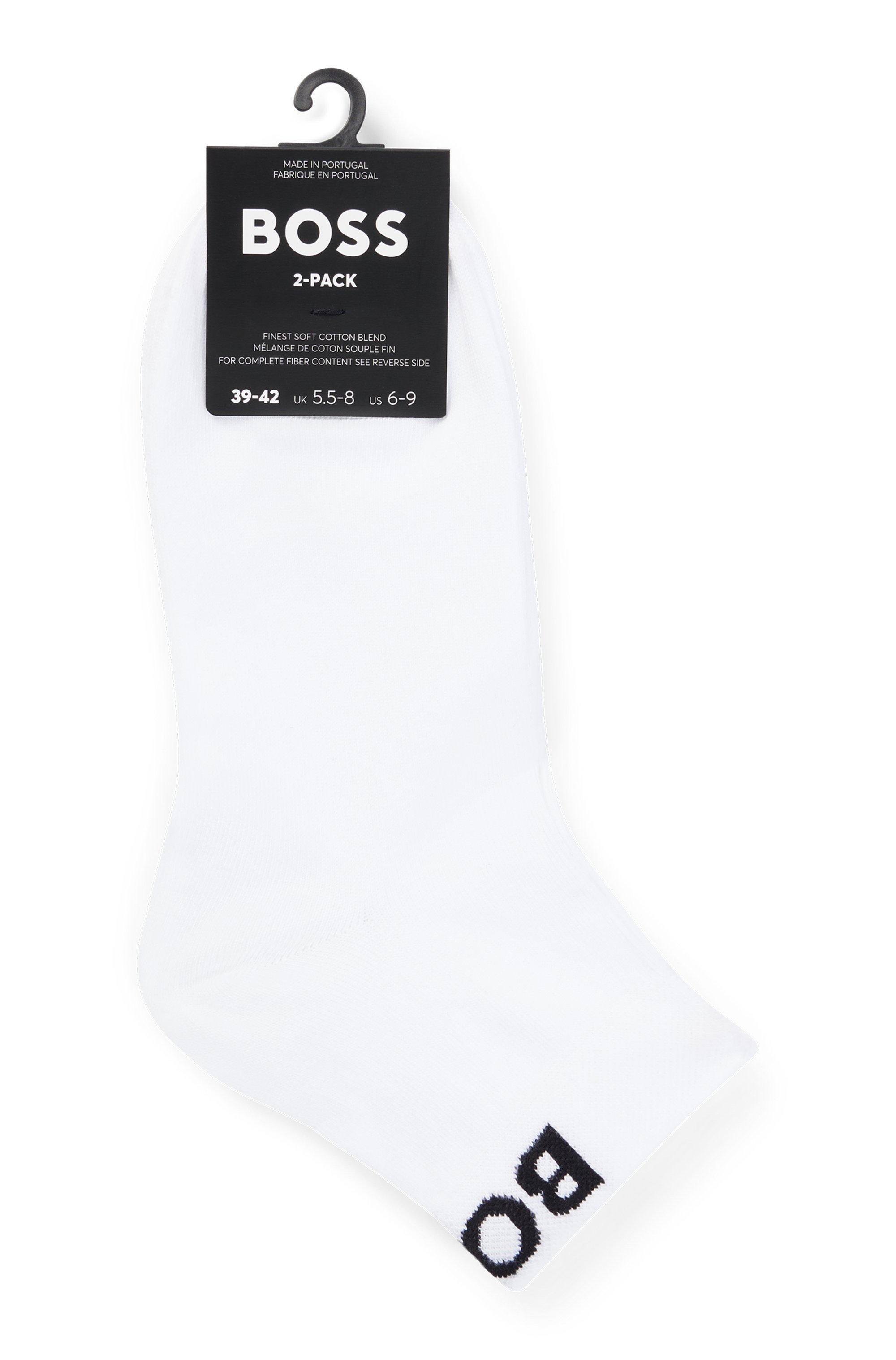 BOSS Freizeitsocken "2P SH Logo CC W" Packung, 2er, 2 Paar tlg. mit eingest günstig online kaufen