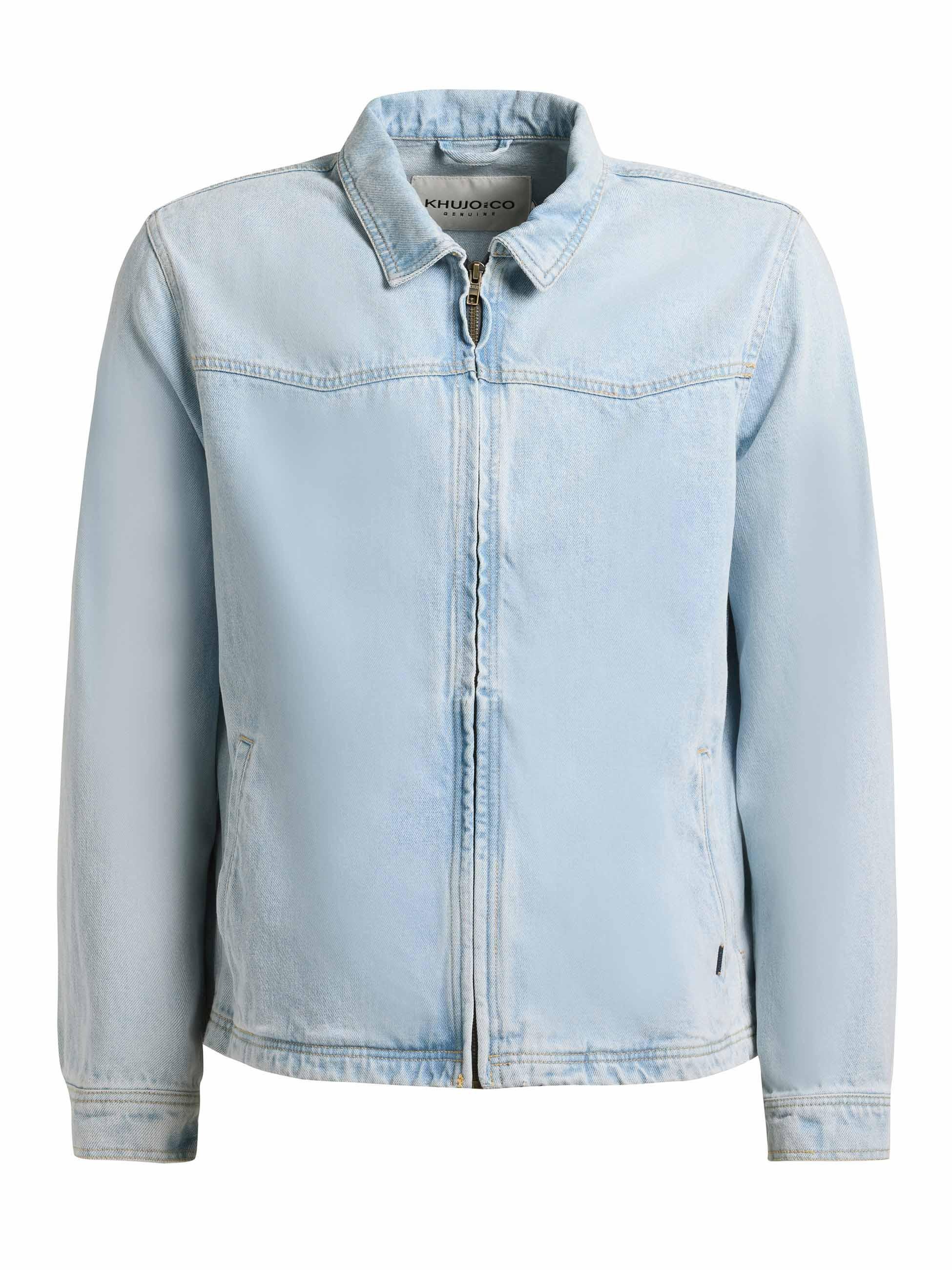 khujo Funktionsjacke »Reilly« 1 Stk. tlg. ohne Kapuze Jeansjacke für den Übergang
