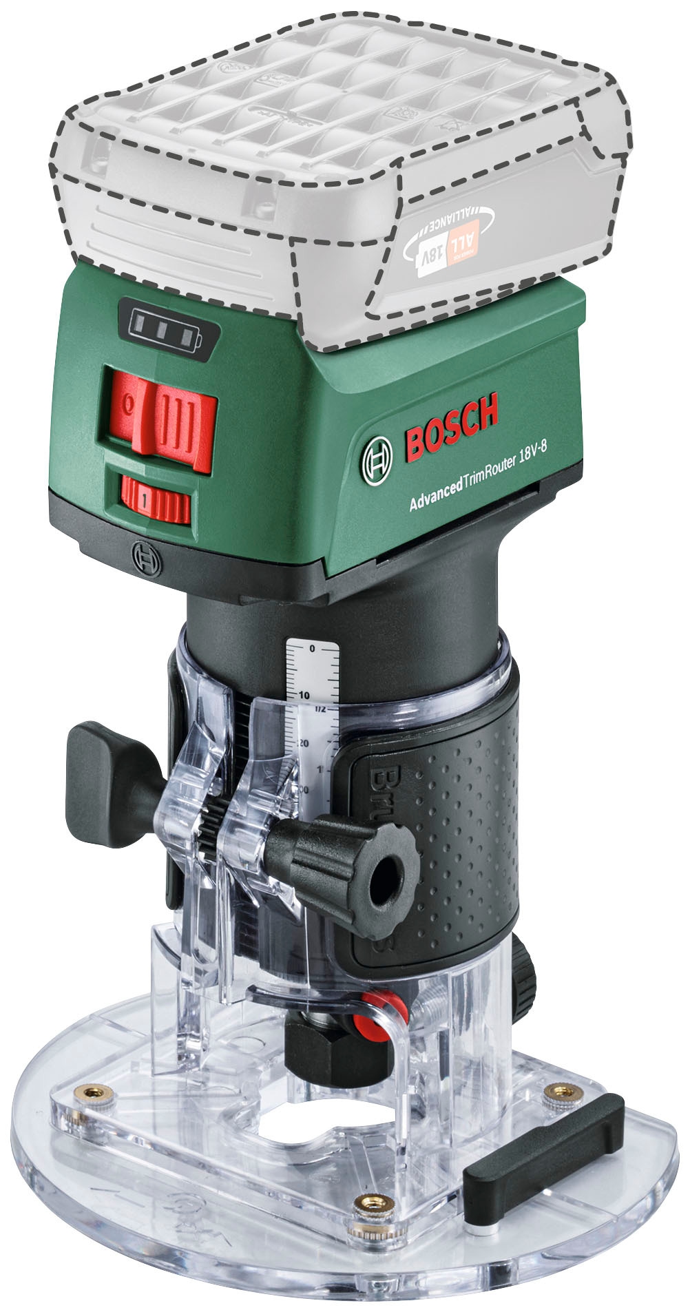 Bosch Home & Garden Akku-Fräse »AdvancedTrimRouter 18V-8 Solo Tool«, ohne  Akku und Ladegerät, 18 Volt System online bestellen | BAUR