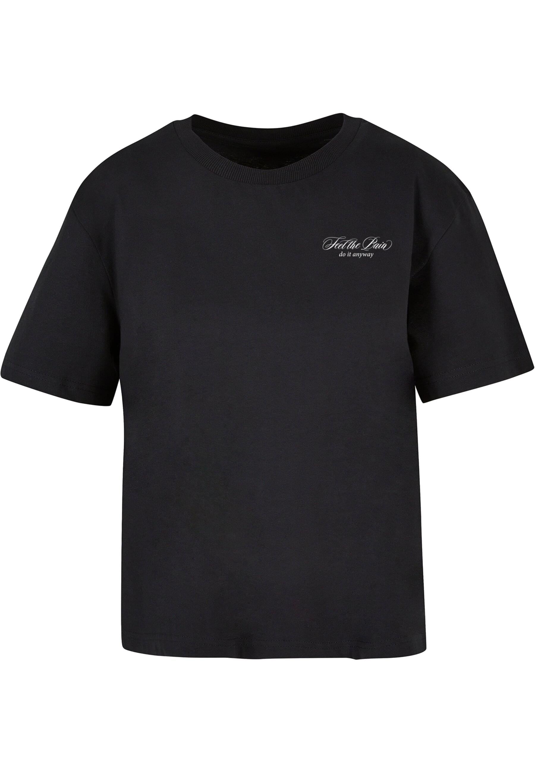 Miss Tee T-Shirt "Miss Tee Feel The Pain Tee" 1 Stk. tlg. günstig online kaufen