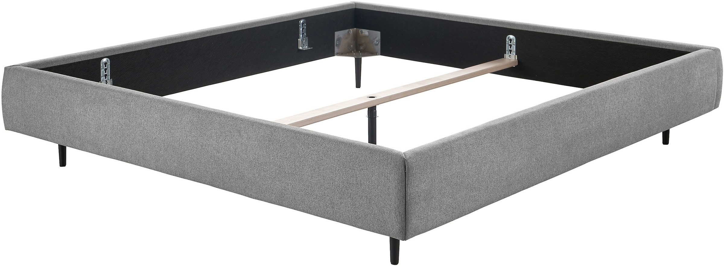 Home affaire Polsterbett »Lumira, rahmenhohes Design & wahweise Überlänge« inkl. 7-fache Einlegetiefenverstellung & saugroboterfreundliche Höhe