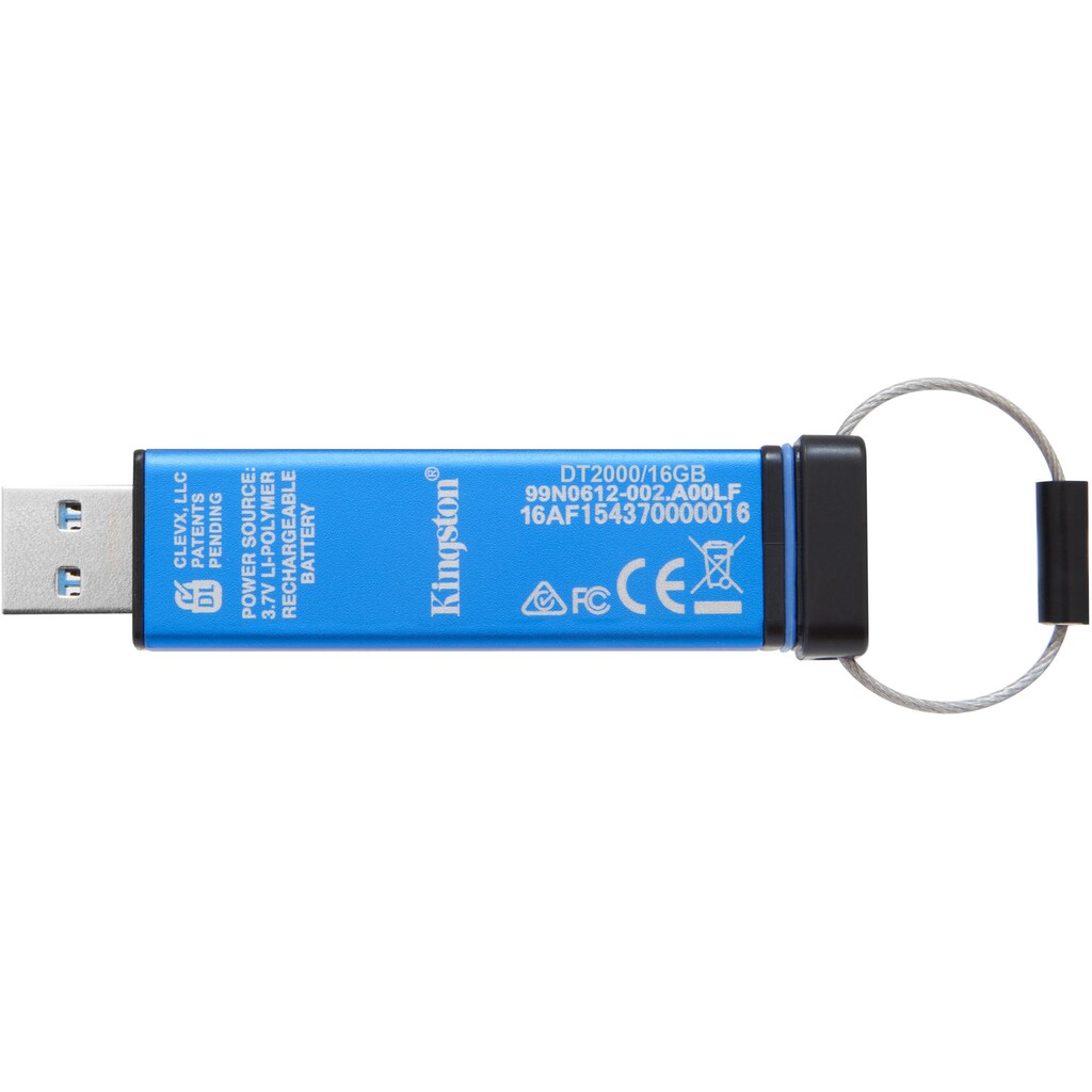 Kingston USB-Stick »DataTraveler 2000 16 GB«, (USB 3.2 Lesegeschwindigkeit 120 MB/s)