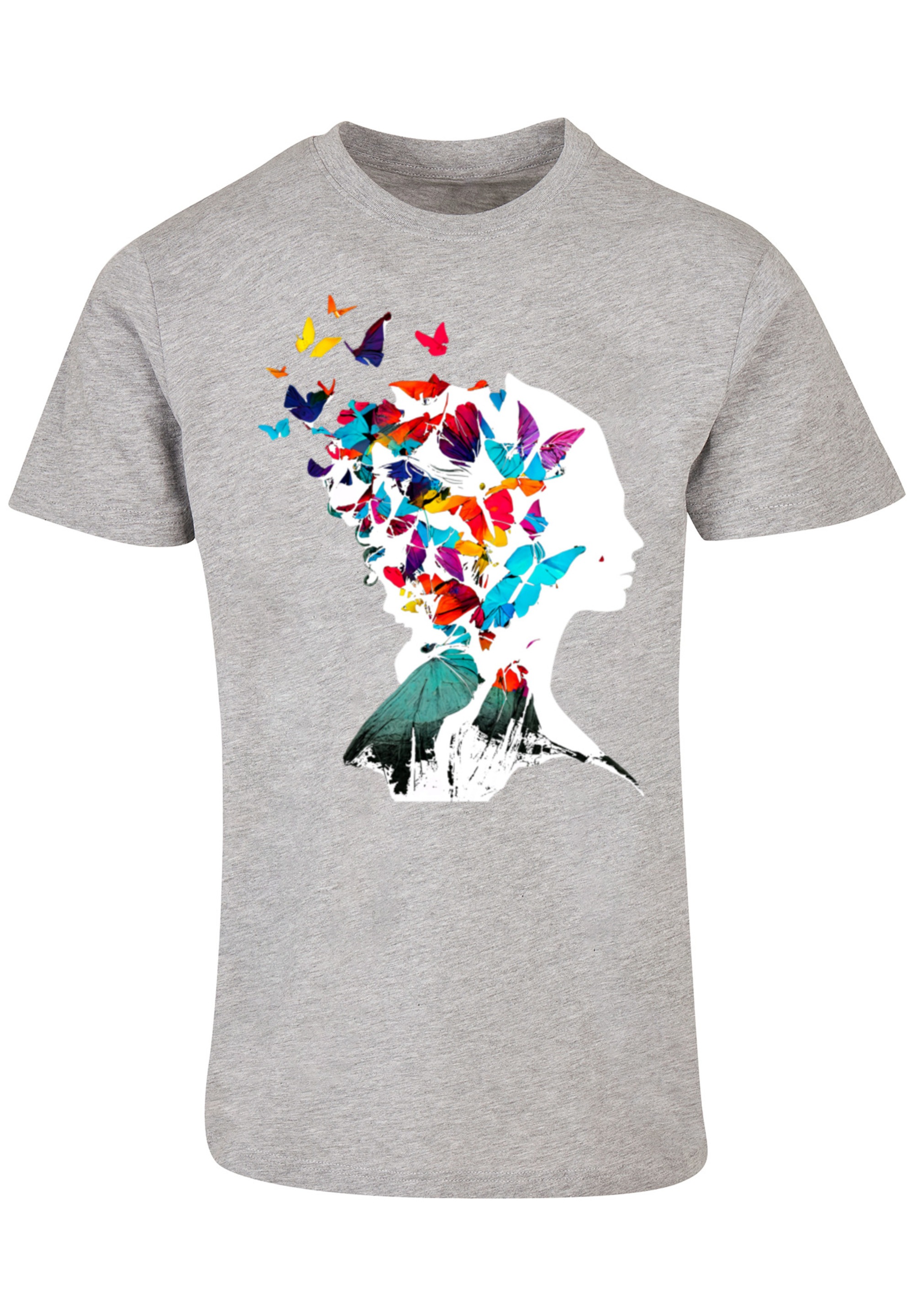 F4NT4STIC T-Shirt »Schmetterling Silhouette | BAUR TEE ▷ für Keine UNISEX«, Angabe