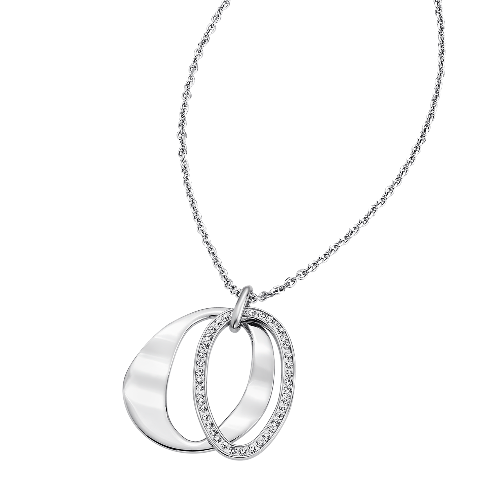 Lotus Kette mit Anhänger »Urban Woman« mit Glasstein