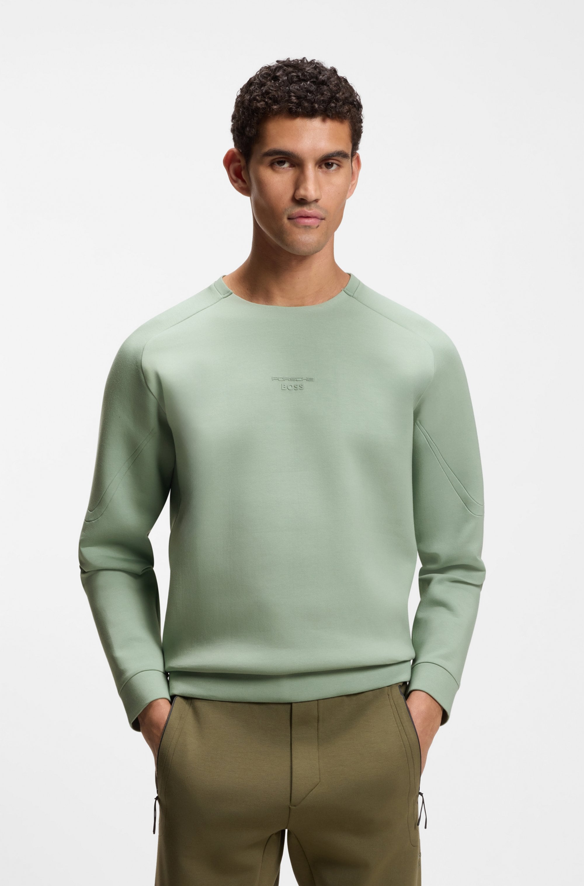 BOSS GREEN Sweatshirt "Porsche Spirit 70 Capsule Collection", Premium Herre günstig online kaufen