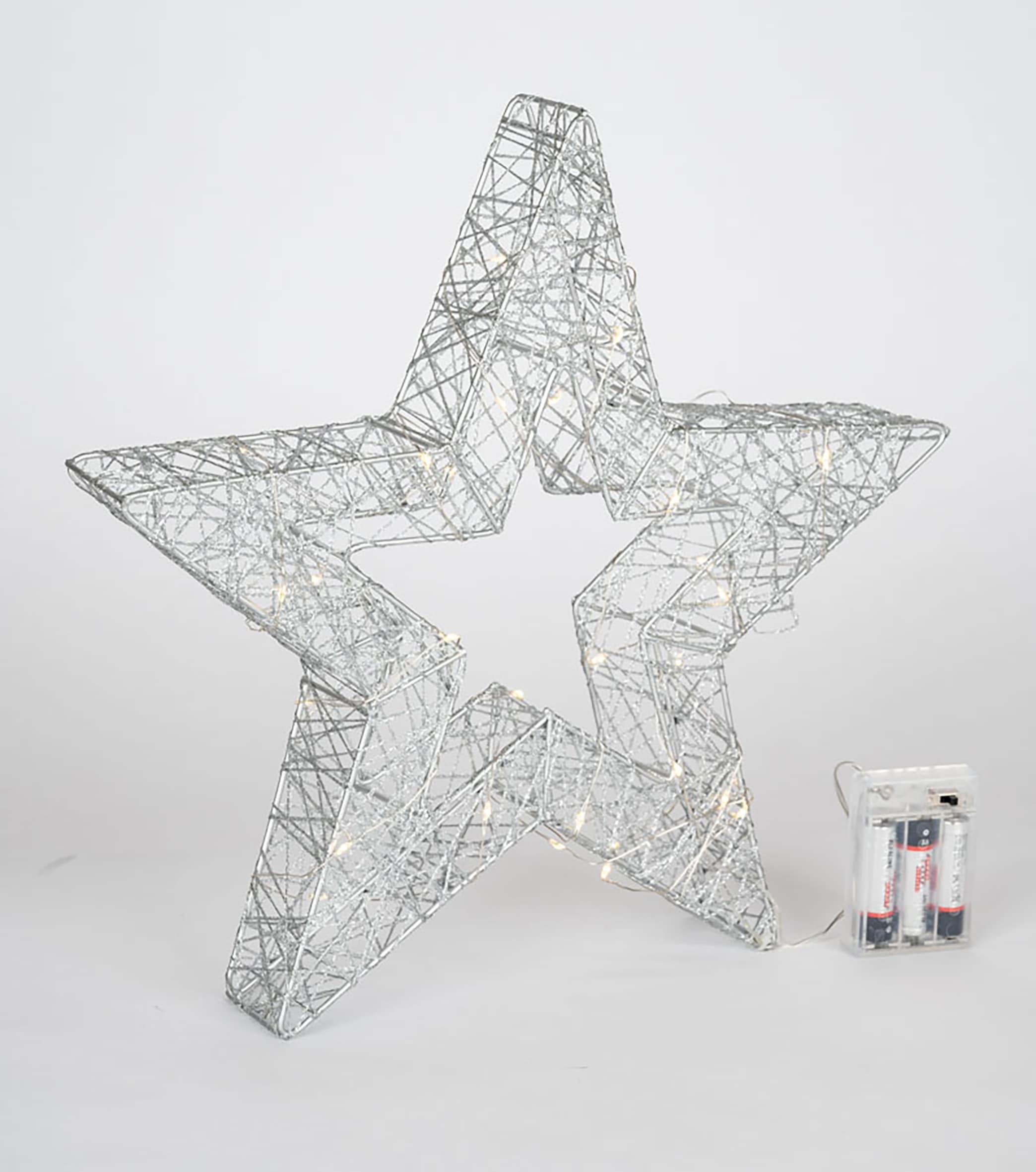 LED mit 40 stromsparende 40 »Weihnachtsstern, flammig-flammig, BAUR Star-Max bestellen Weihnachtsdeko«, Stern LEDs |