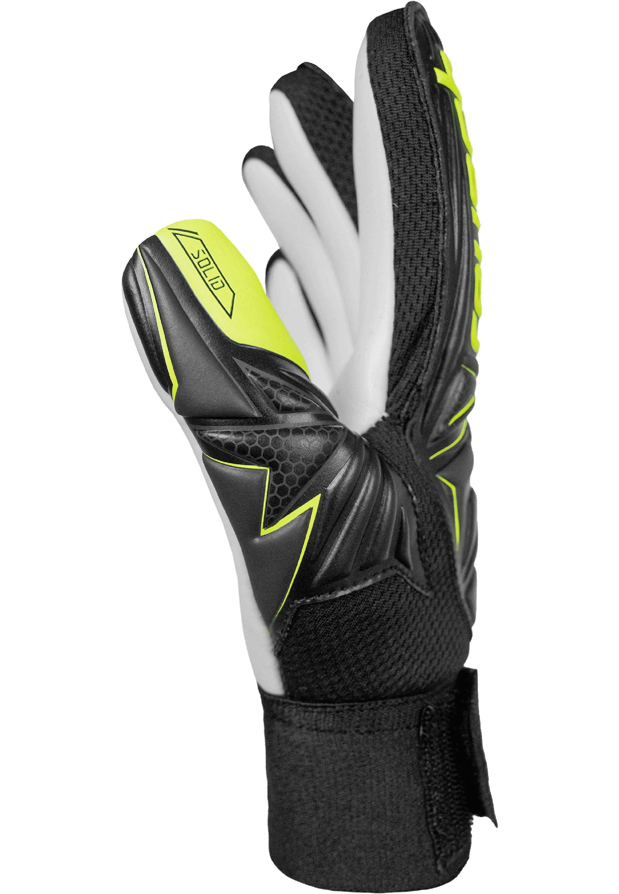 Reusch Torwarthandschuhe »Attrakt Starter Solid Finger Support Junior« mit integriertem Fingersupport-System
