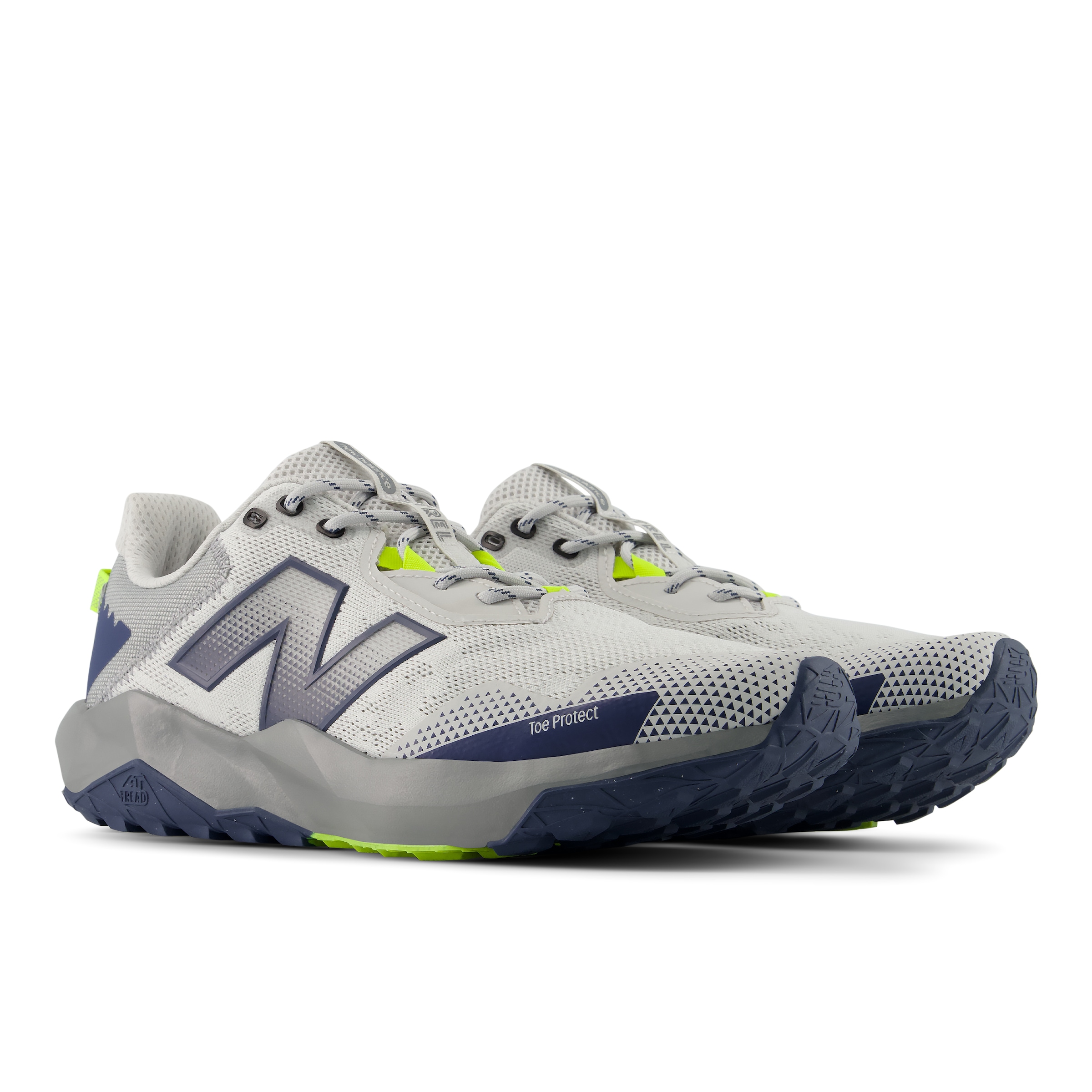 NEW BALANCE Herren Trailrunningschuh "Nitrel", Gr. 44, weiß, Synthetik, Textil, Schuhe, Trailrunning-Schuhe für leichte Trails