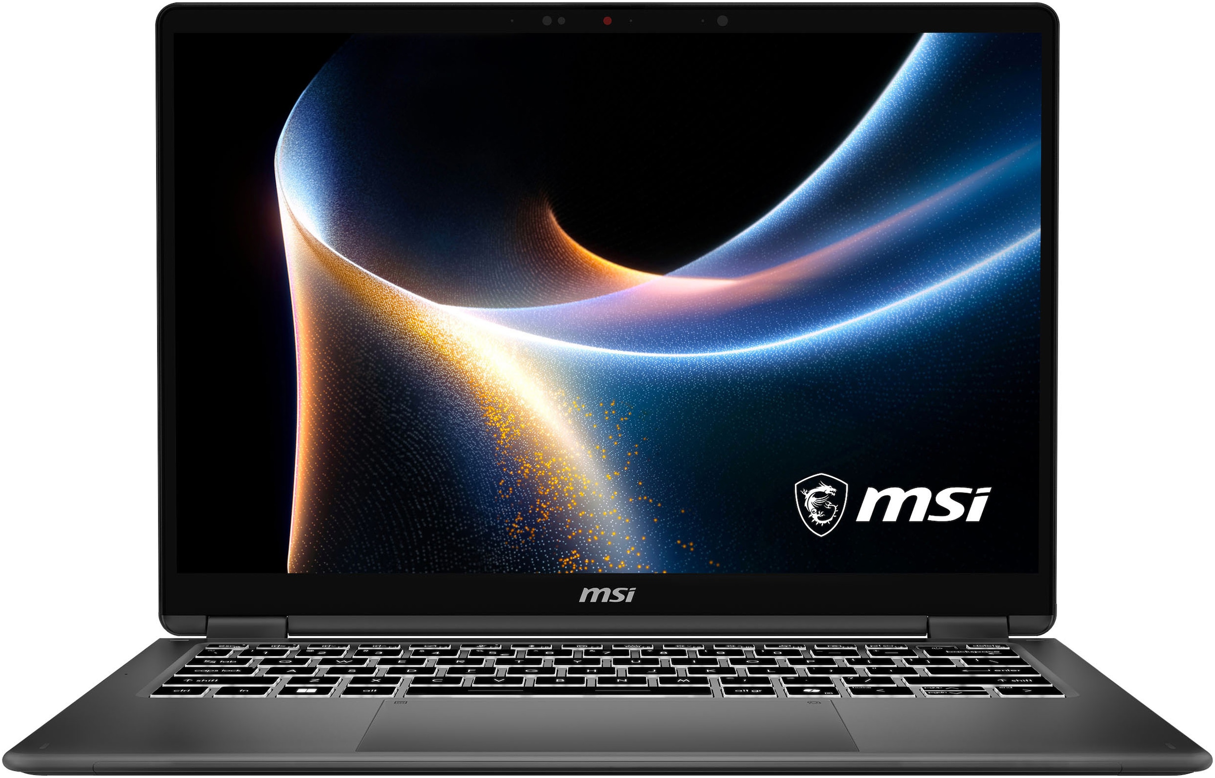 MSI Convertible Notebook »Prestige 14 Flip AI+ D3MTG-055« 35,7 cm / 14 ″ Intel Core Ultra 9 Intel Graphics 2.000 GB SSD