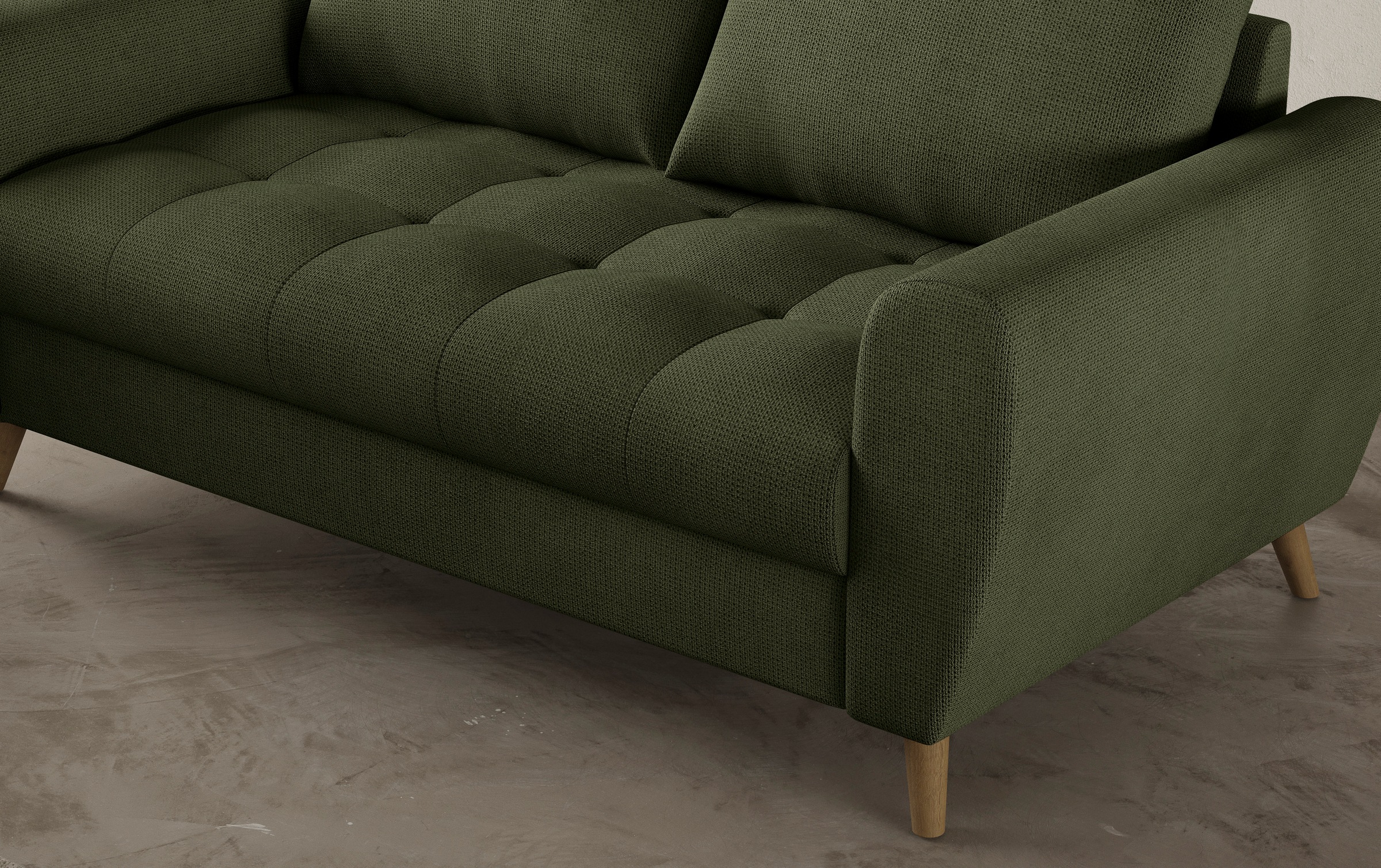 Mr. Couch 2,5-Sitzer »Blackburn II«, Mit Kaltschaumpolsterung bis 140 kg belastbar