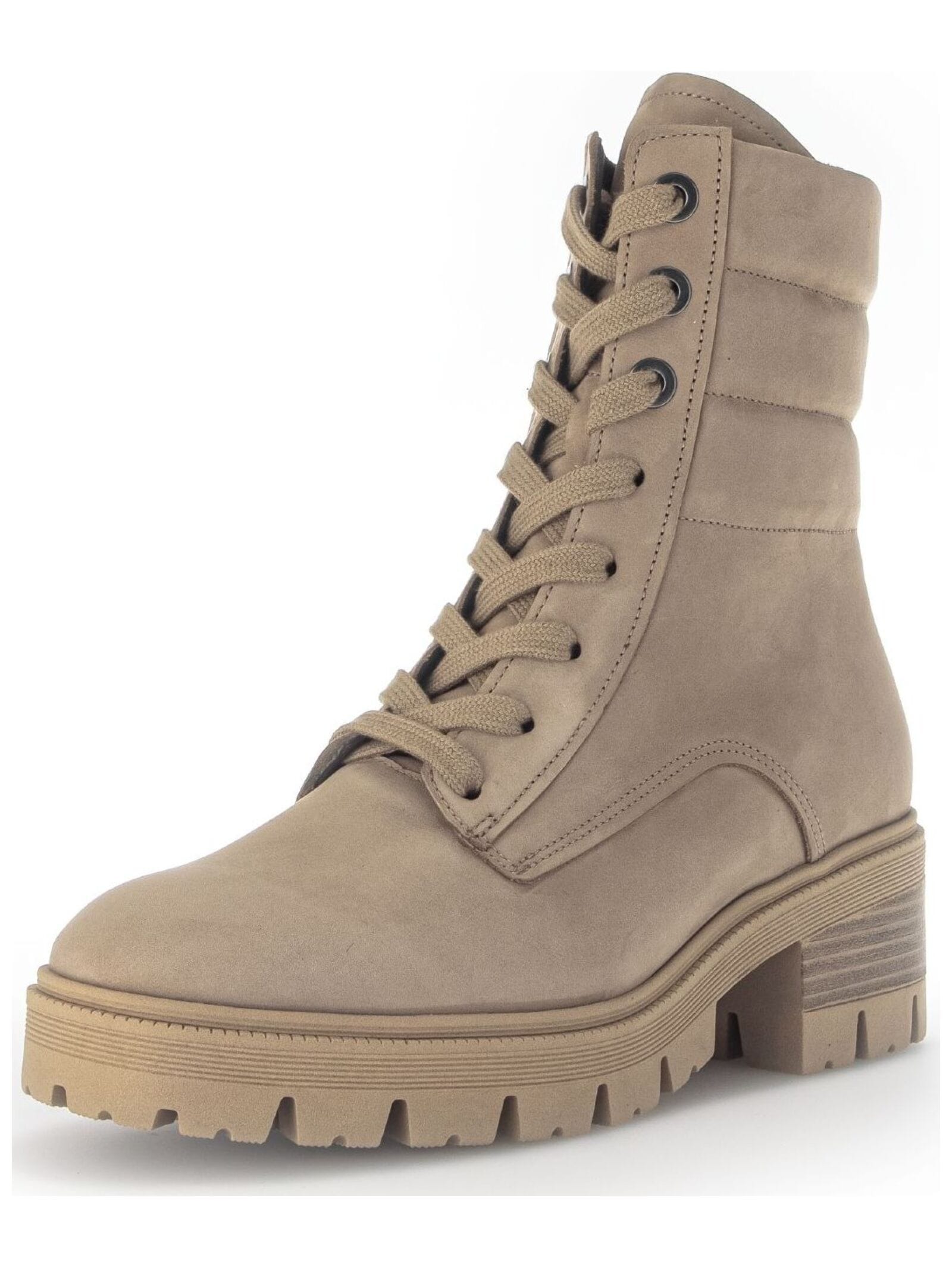 Gabor Comfort Schnürstiefelette "Gabor Comfort Stiefelette Nubukleder" günstig online kaufen