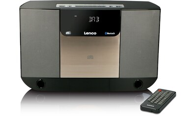 Lenco Microanlage »DAR-045BK«, (Bluetooth Digitalradio (DAB+) 10 W), mit CD DAB+... kaufen