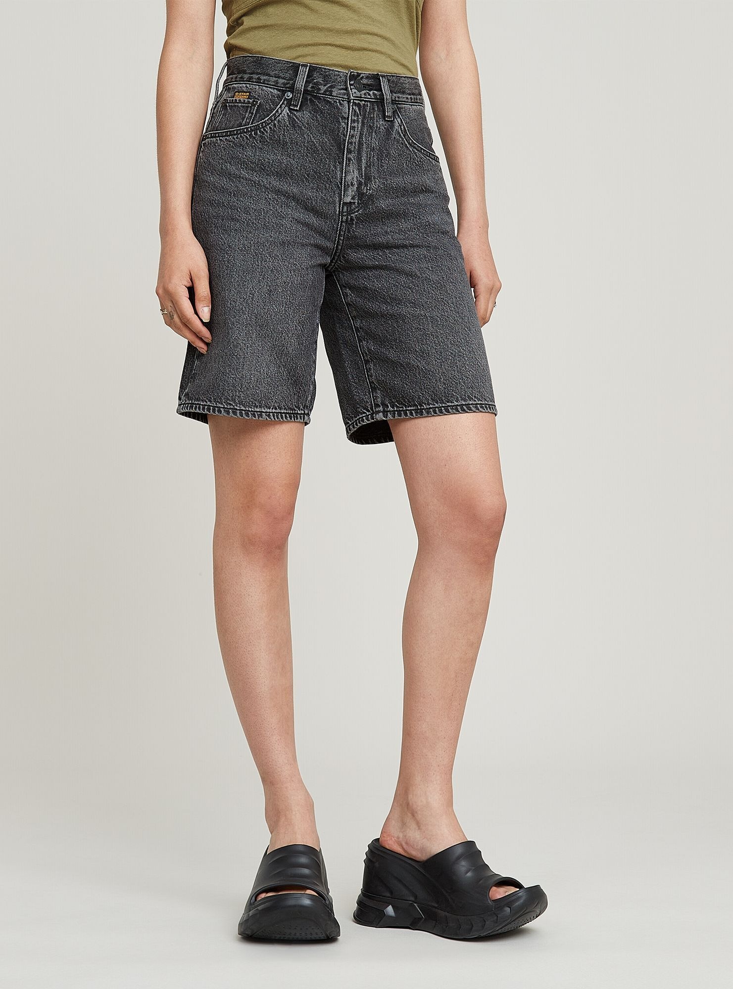 G-STAR Shorts "Viktoria Bermuda Shorts Clean Edge" günstig online kaufen