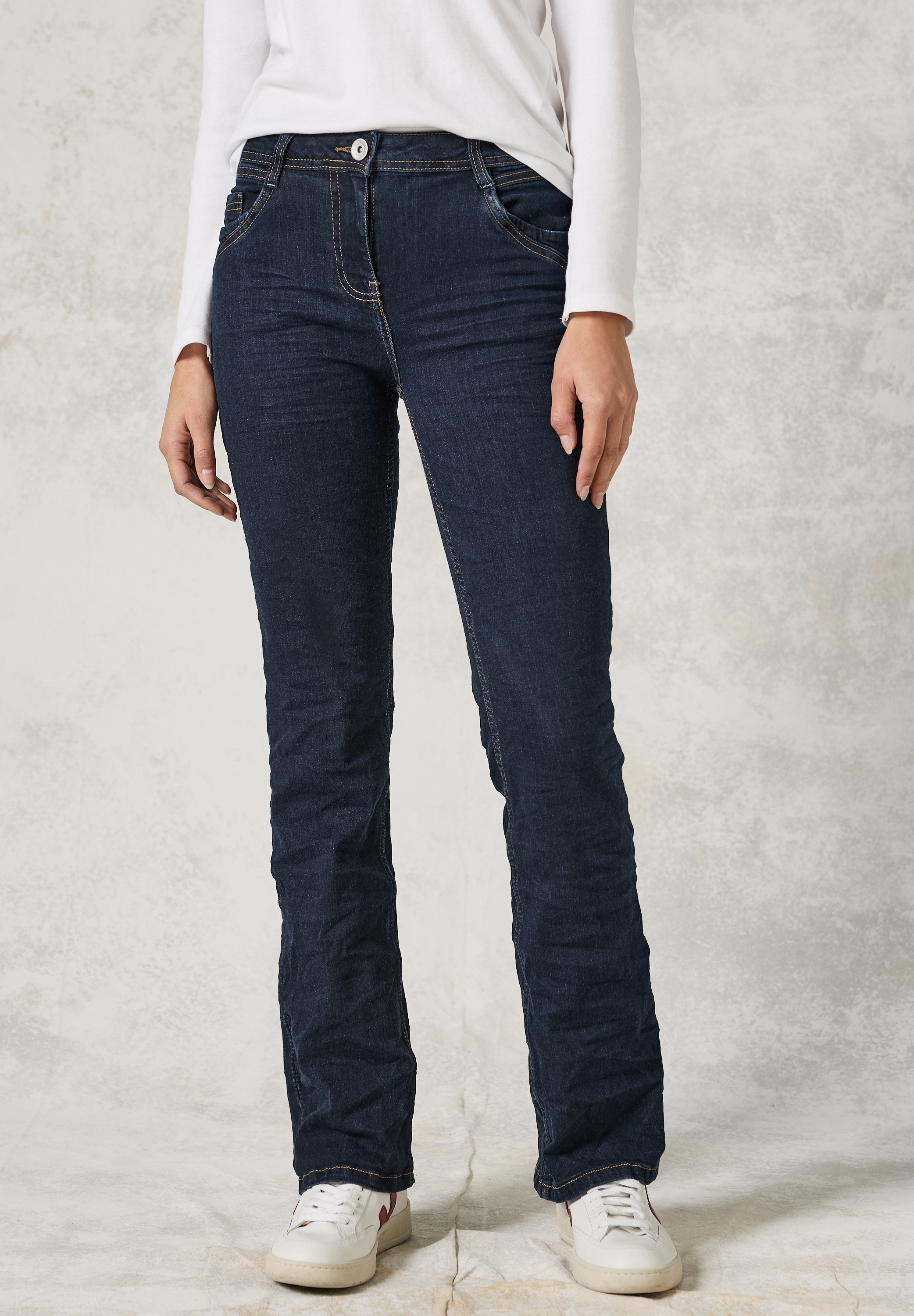 Cecil Gerade Jeans, 5-Pocket-Style
