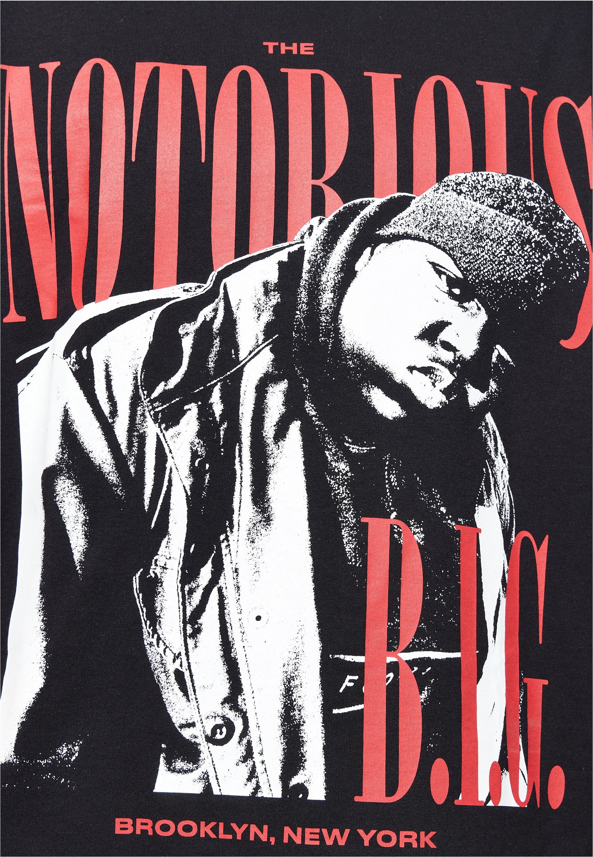 Recovered T-Shirt »The Notorious B.I.G Red Script«, im zeitlosen Design