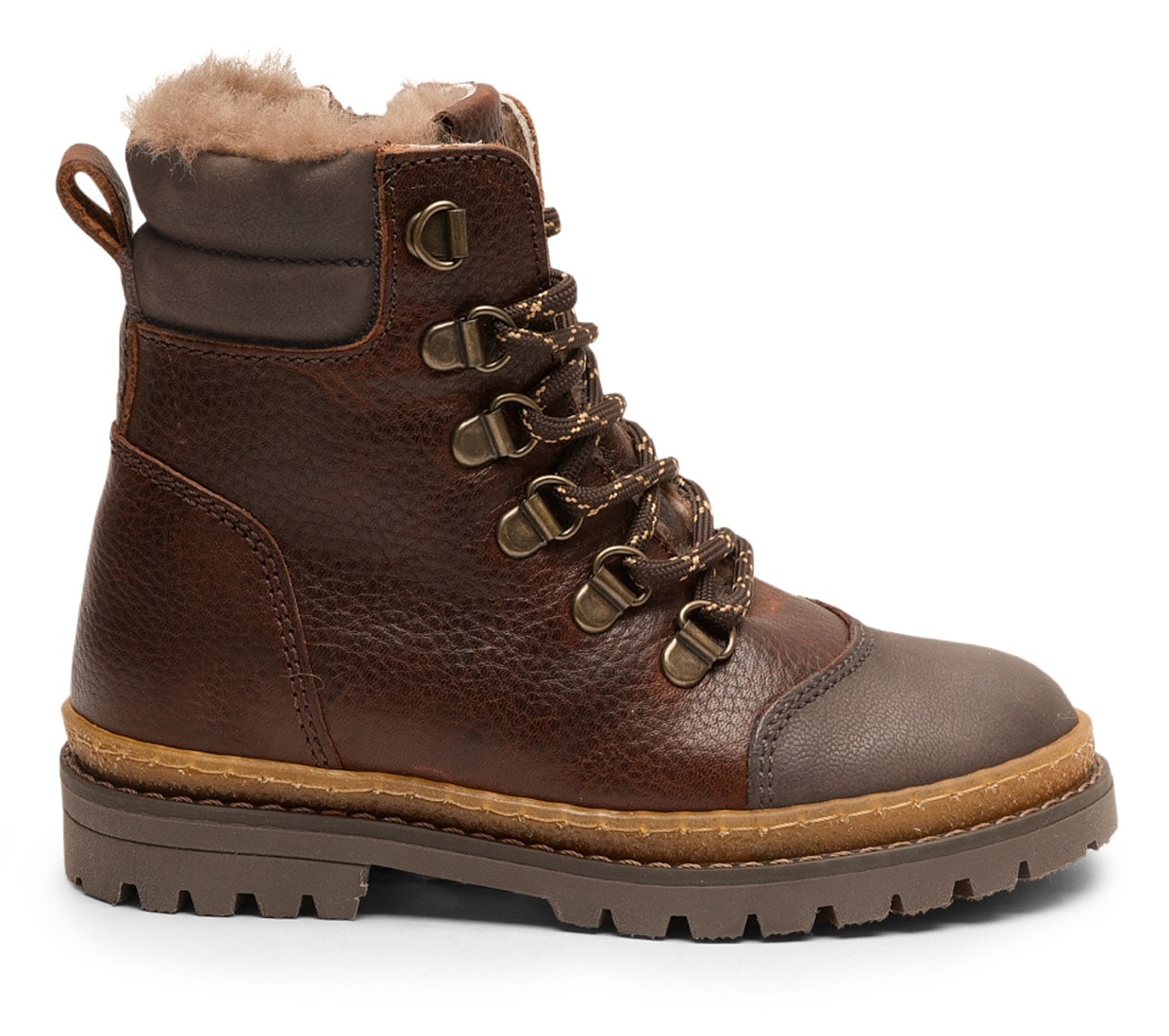 Bisgaard Winterboots »gert lamb«, Winterstiefel, Schnürstiefel, Kinderstiefel mit kuscheliger Lammwolle