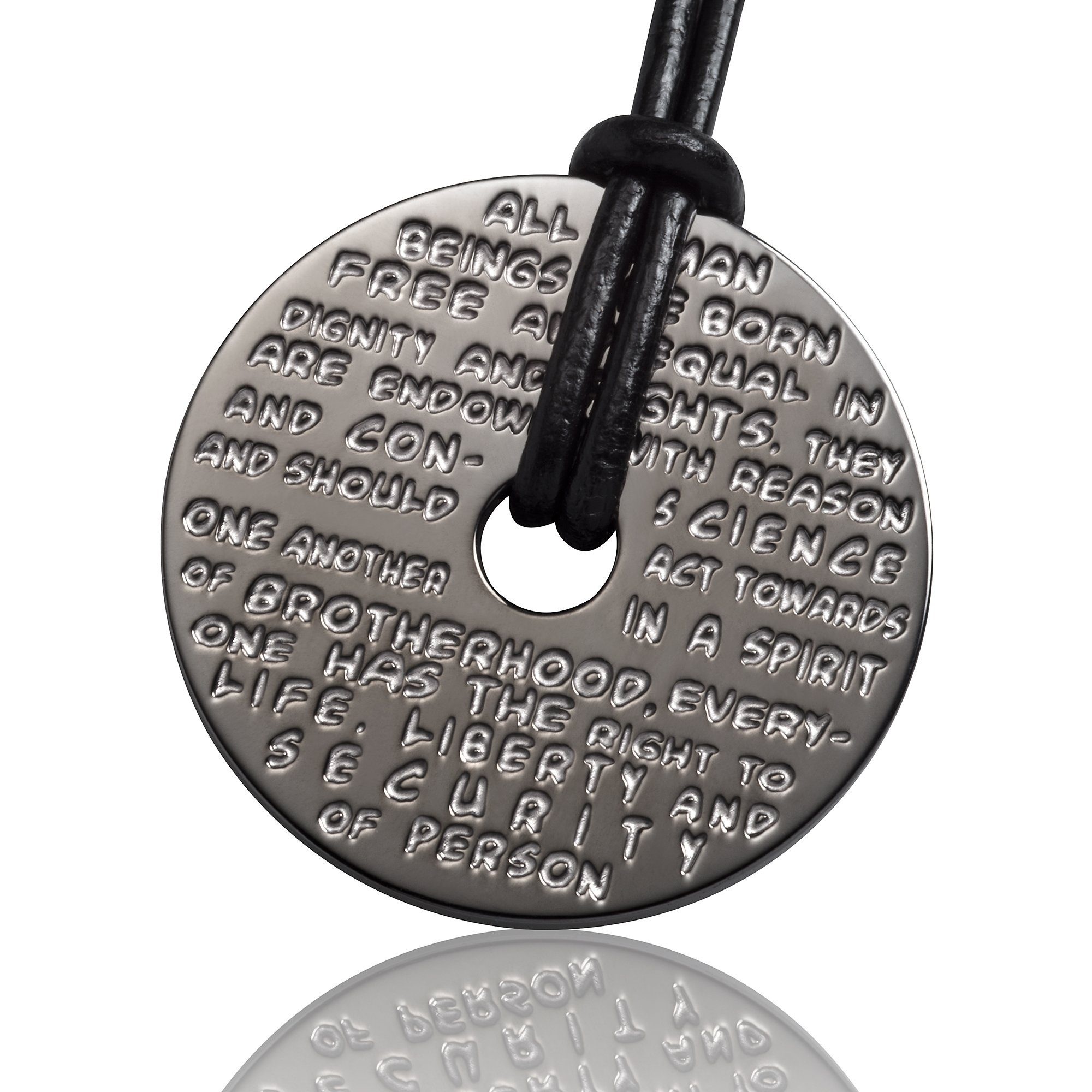 Gilardy Kette mit Anhänger »Edelstahl PVD grau«, (Set, 2 tlg.) kaufen