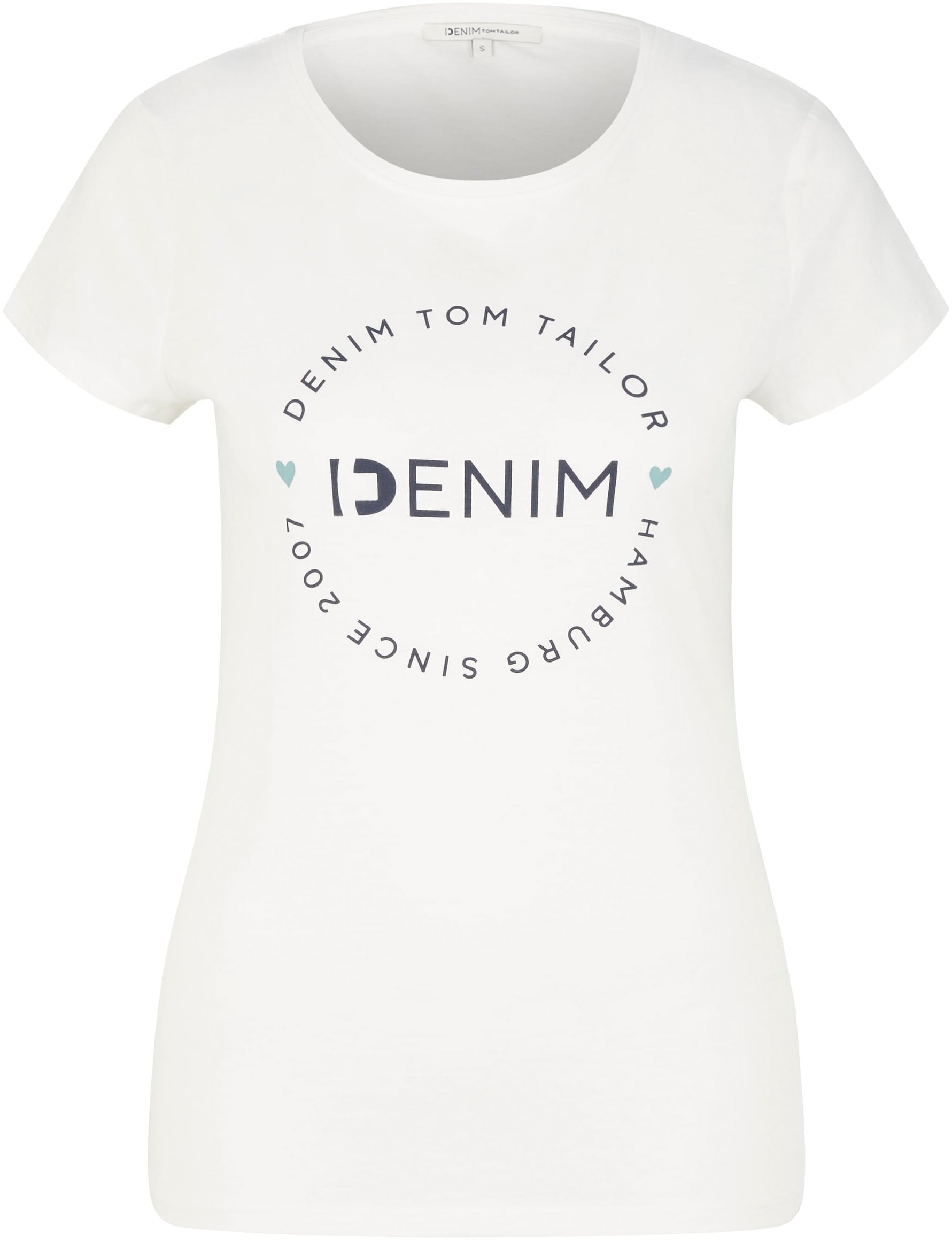 TOM TAILOR Denim T-Shirt, tlg., (Packung, BAUR online | bestellen 2-er Pack) 2