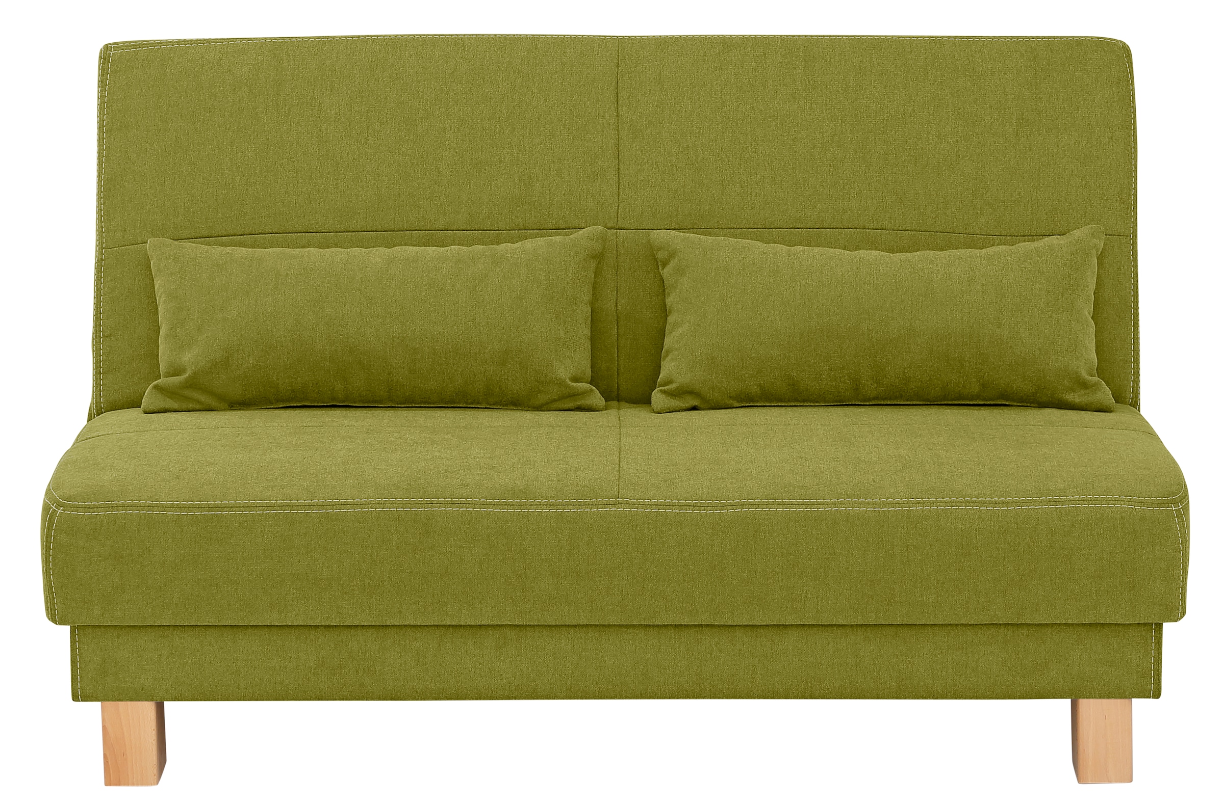 Home affaire Schlafsofa "Gina", vom Sofa zum Bett mit einem Handgriff, in 4 Breiten, Nierenkissen