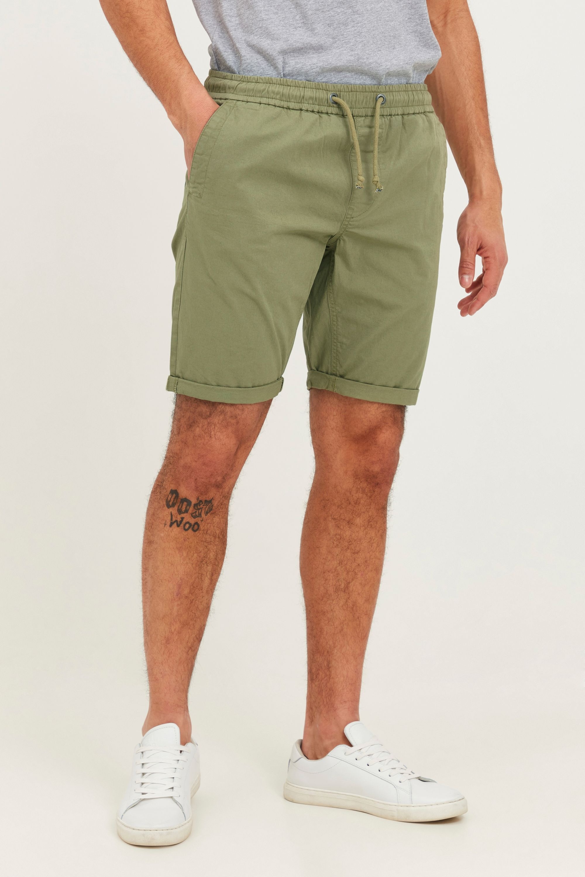 Blend Chinoshorts "BHGrego" Chino Shorts mit elastischem Bund und Kordeln günstig online kaufen