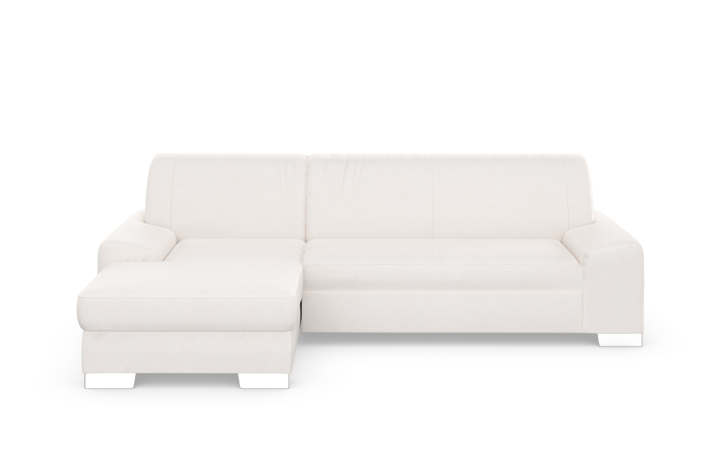 DOMO collection Ecksofa »Anzio L-Form«, wahlweise mit Bettfunktion und Federkern