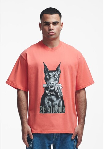 T-Shirt »Herren Doberman Oversize Tee«, (1 tlg.)