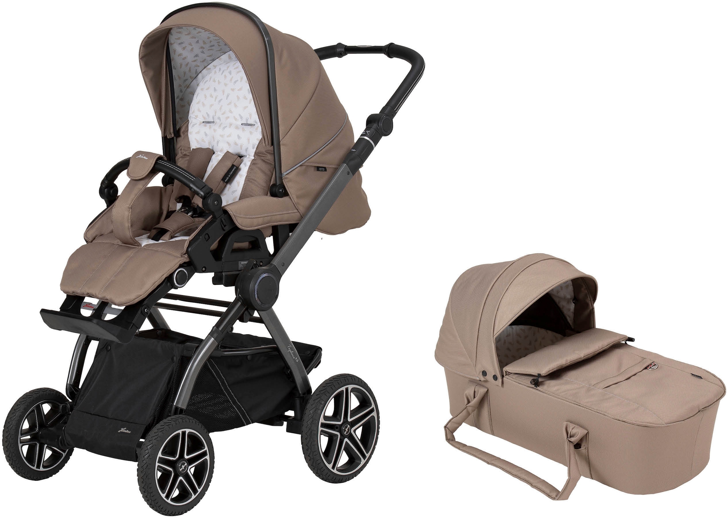 Kombi-Kinderwagen »Topline 4.0 GTS«, mit Kombitasche; Made in Germany