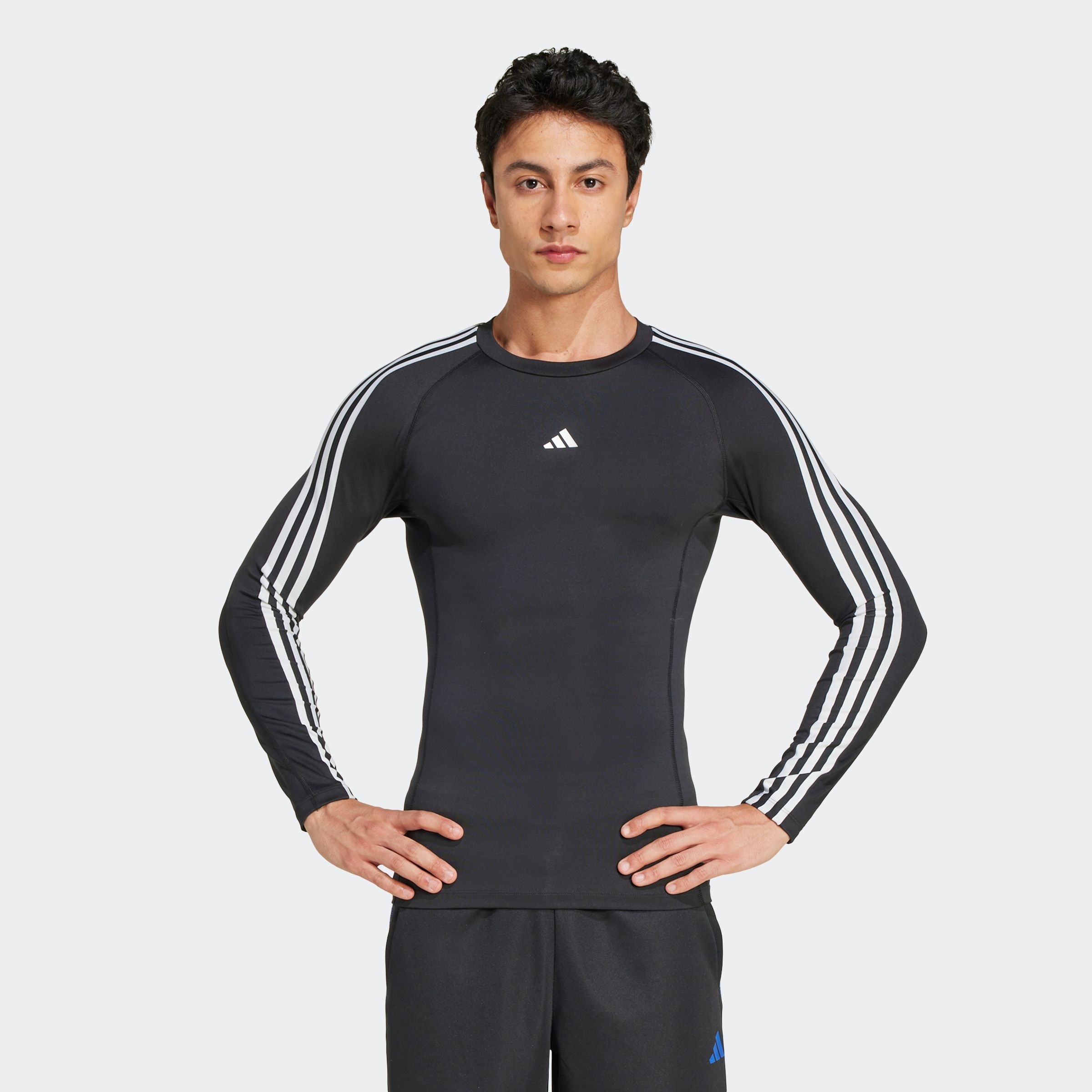 adidas Performance Funktionsshirt "TECHFIT COMPRESSION TRAINING 3-STREIFEN günstig online kaufen