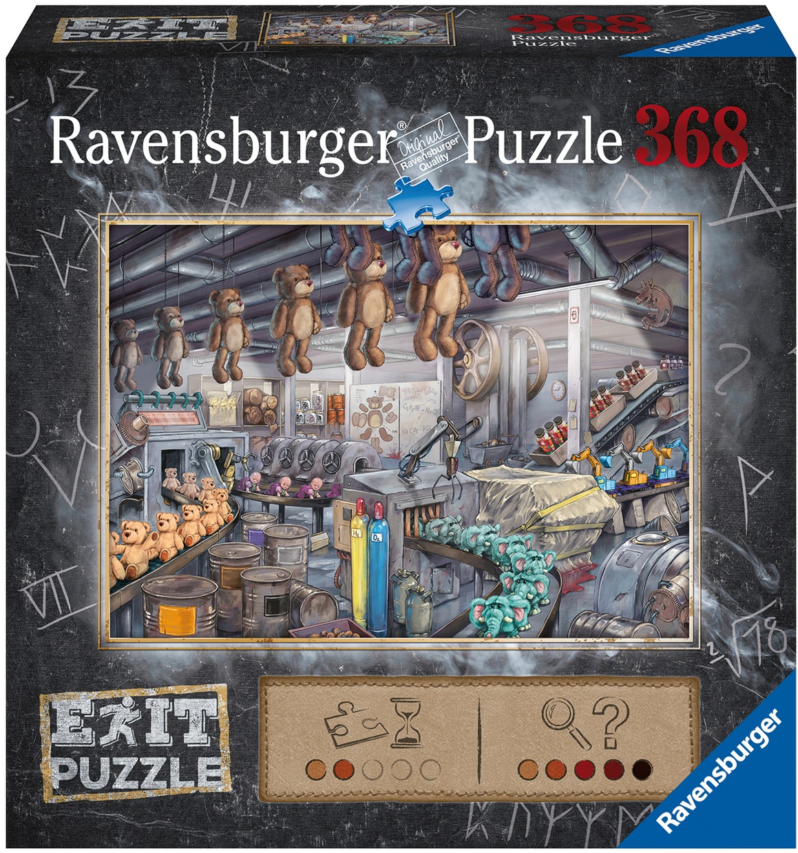 Ravensburger Puzzle »EXIT,: In der Spielzeugfabrik«, Made in Germany