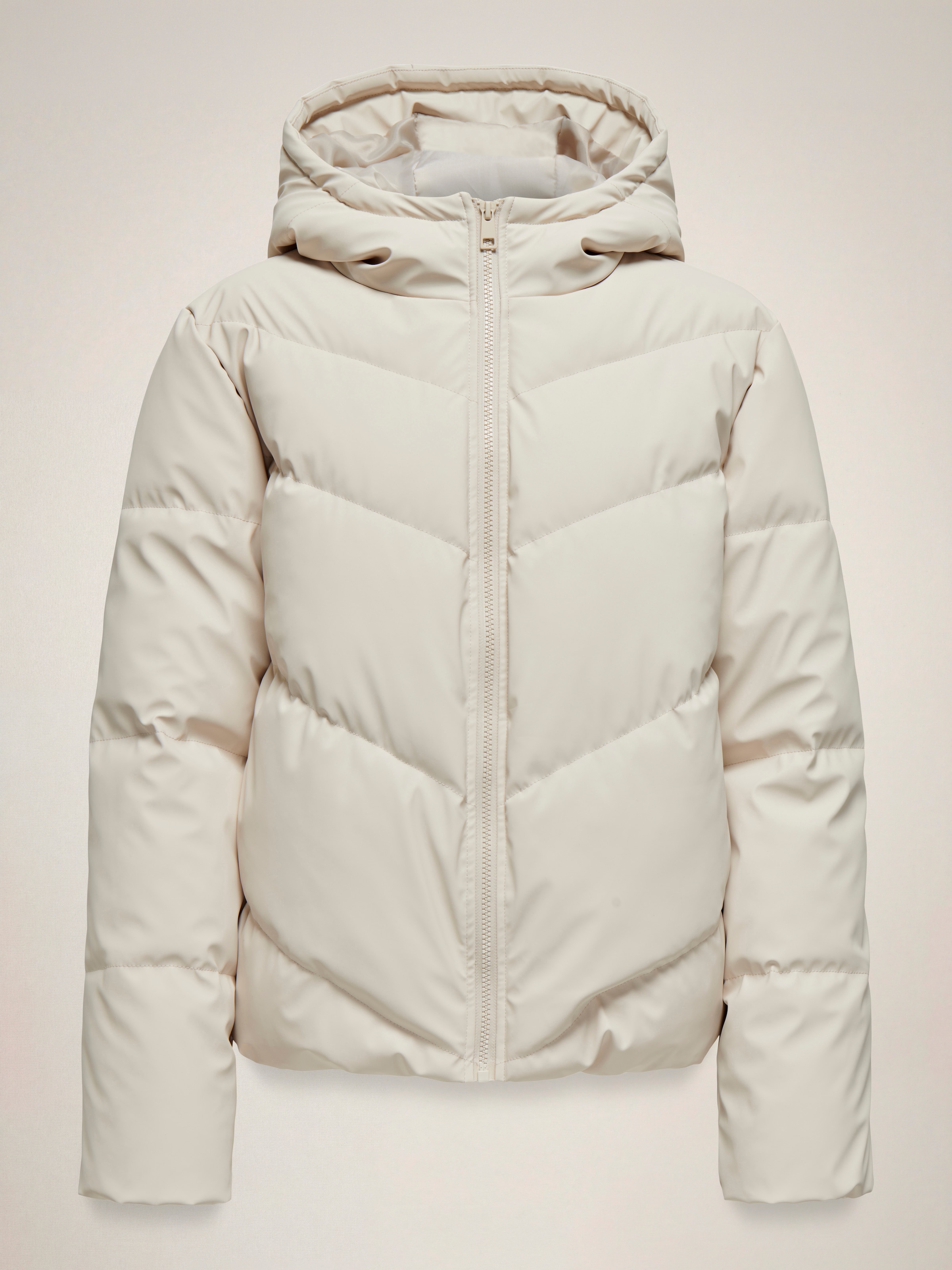 JDY Steppjacke »JDYARNHEM WATER REP SHORT PUFFA OTW NOOS« mit Kapuze