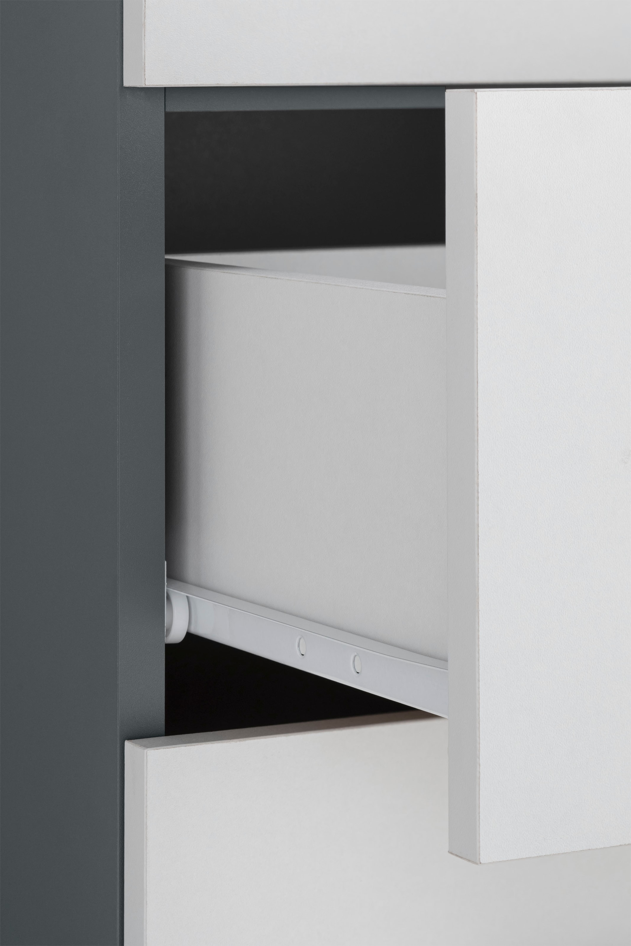 INOSIGN Midischrank »Skara«, verstellbarer Einlegeböden hinter jeder Tür, Breite 38 cm, Höhe 130 cm