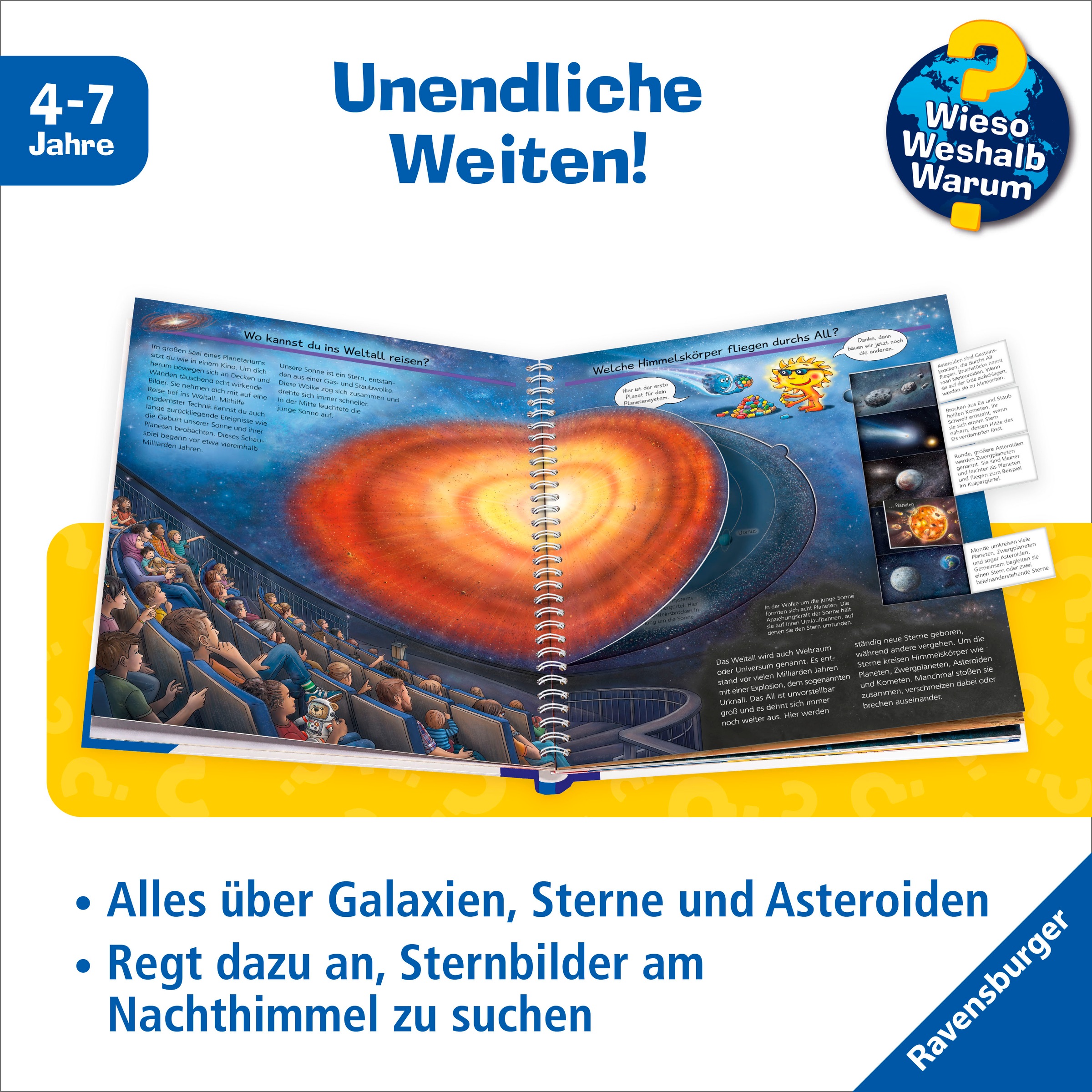 Ravensburger Buch »Sterne und Planeten - Wieso? Weshalb? Warum?«, Made in Germany