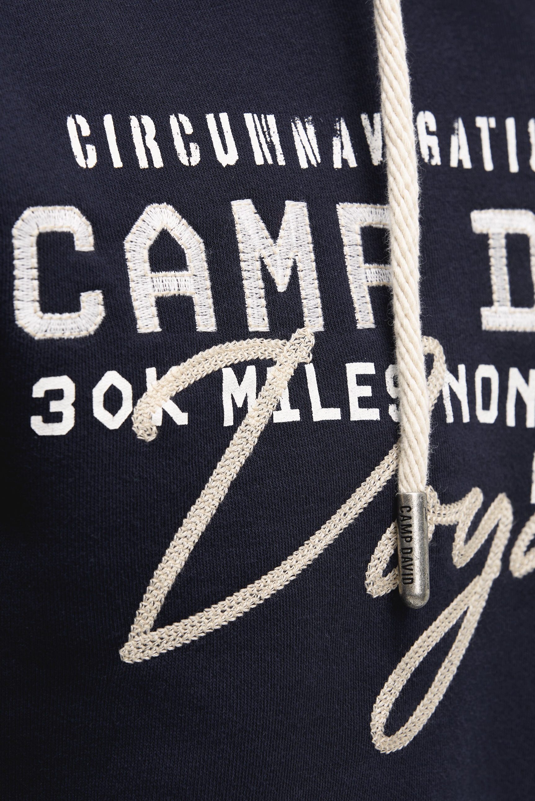 CAMP DAVID Sweater , mit Stehkragen
