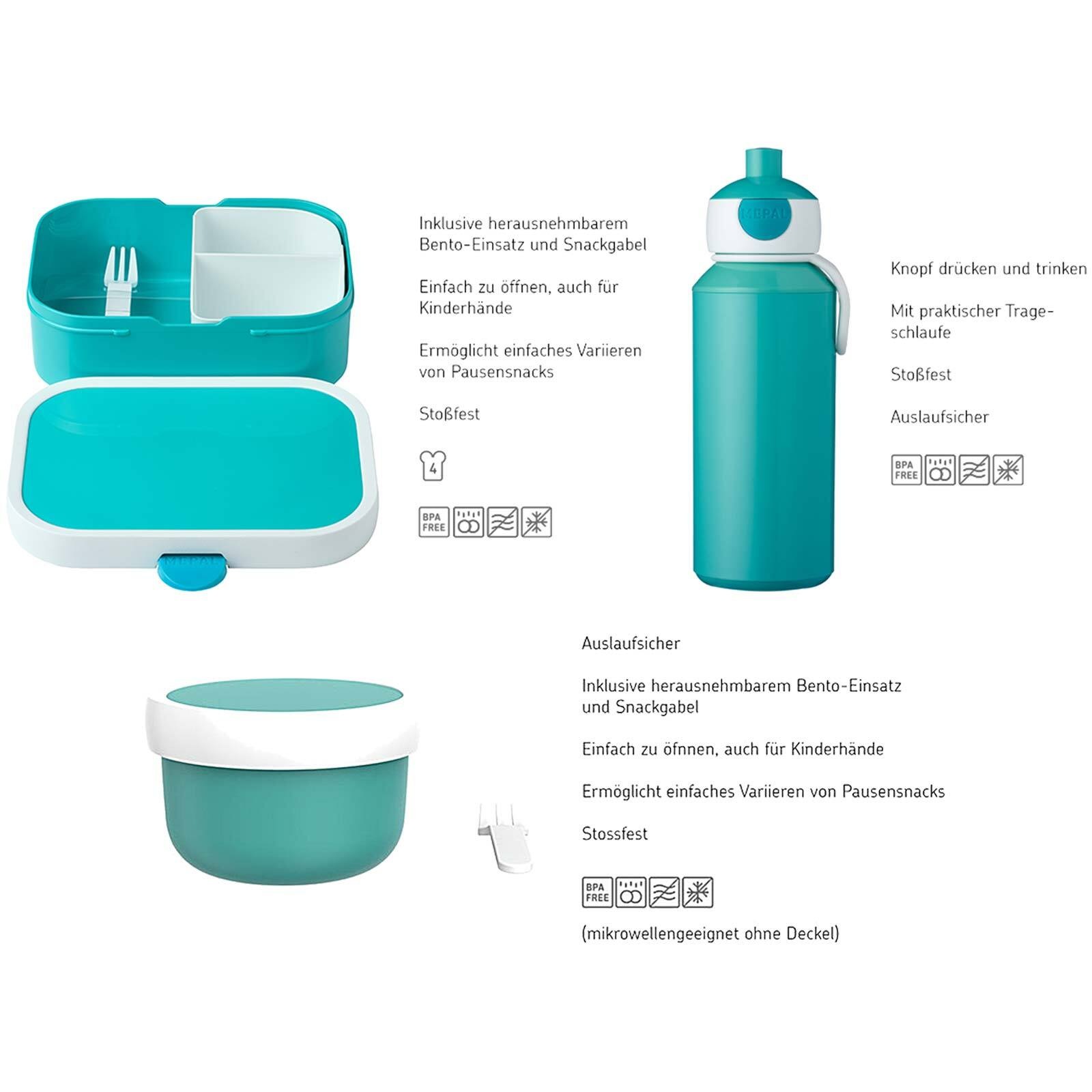 Mepal Lunchbox "Lunchset Campus 3er Set"