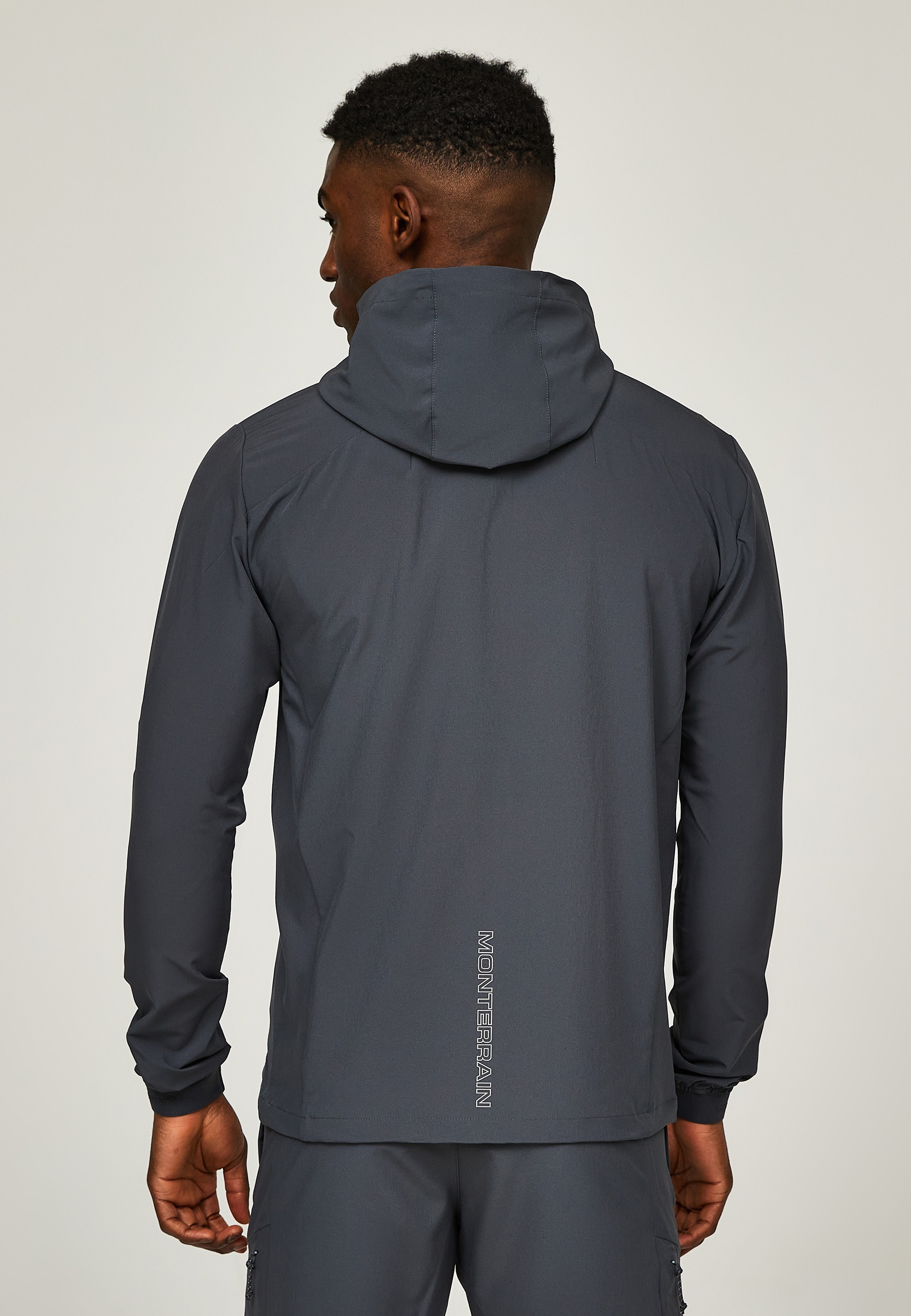 Monterrain Outdoorjacke »Monterrain RAMBLE 3.0 WOVEN HOODY« 1 Stk. tlg. mit Kapuze