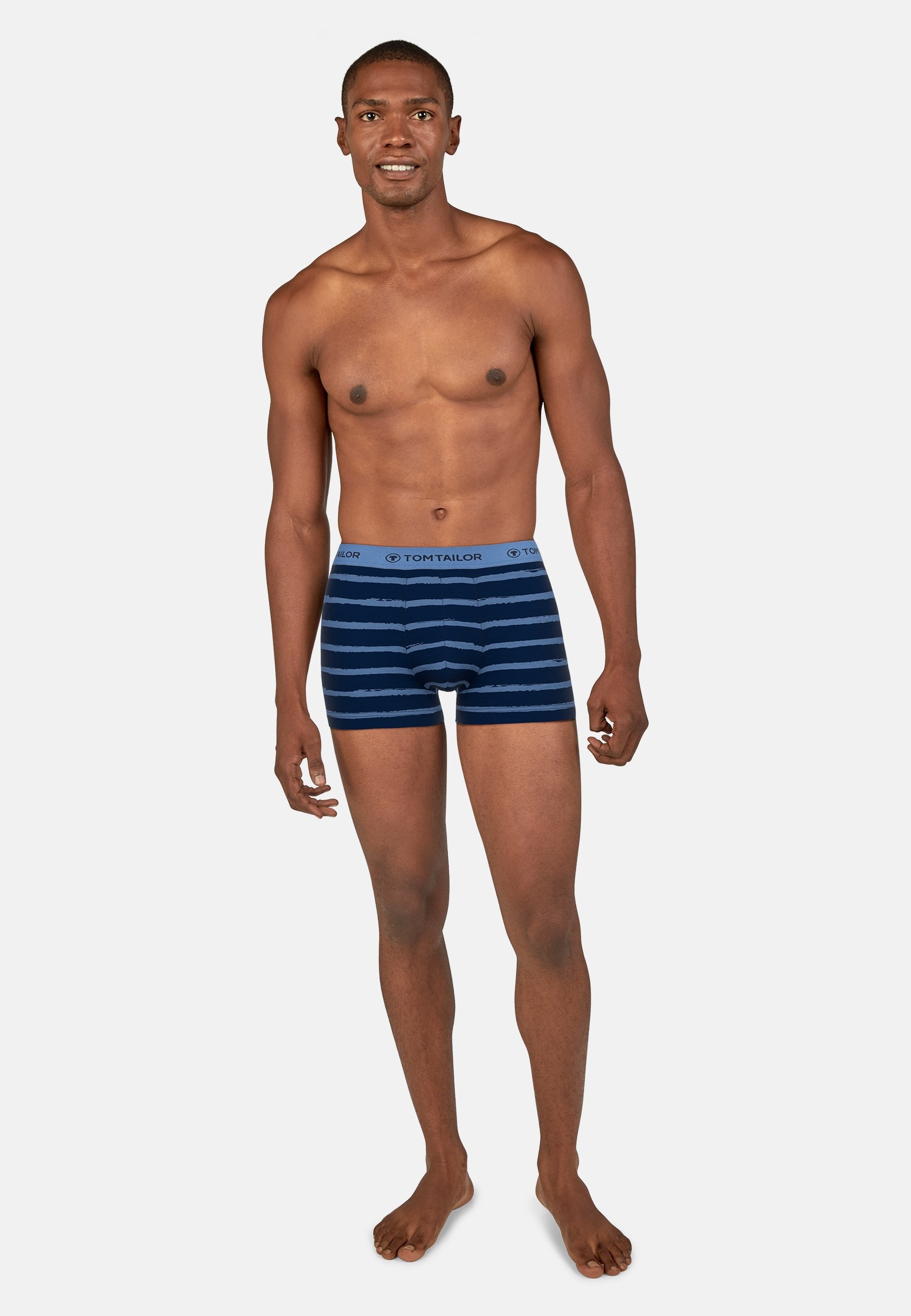 Thumbnail - TOM TAILOR Boxershorts "Buffer", weich, bequem, eng, elastisch, Logobund, Baumwollmix