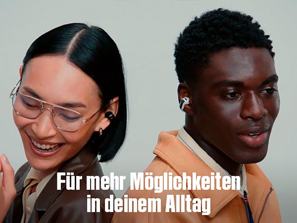 Bose Open-Ear-Kopfhörer »Ultra Open Earbuds (2nd Gen)« A2DP Bluetooth | Bluetooth Multi-Point-Verbindung