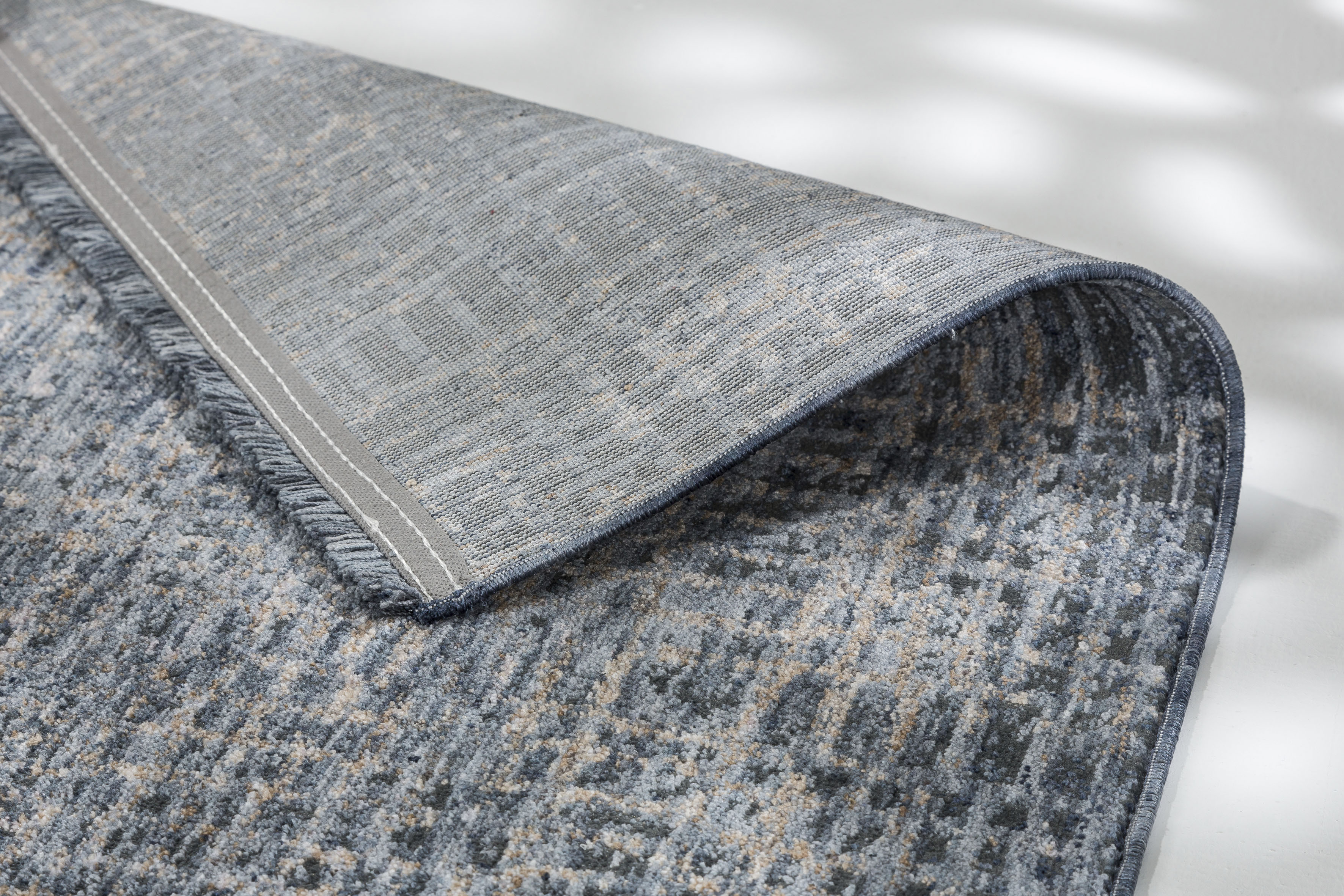 Thumbnail - ASTRA Teppich "Ana 214" rechteckig 6 mm Höhe mit Fransen, Vintage, Wohnzimmer