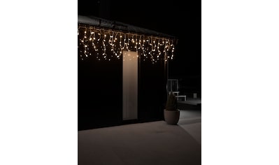 KONSTSMIDE LED-Lichtervorhang »Weihnachtsdeko aussen«, 96 St.-flammig, LED Eisregen... kaufen
