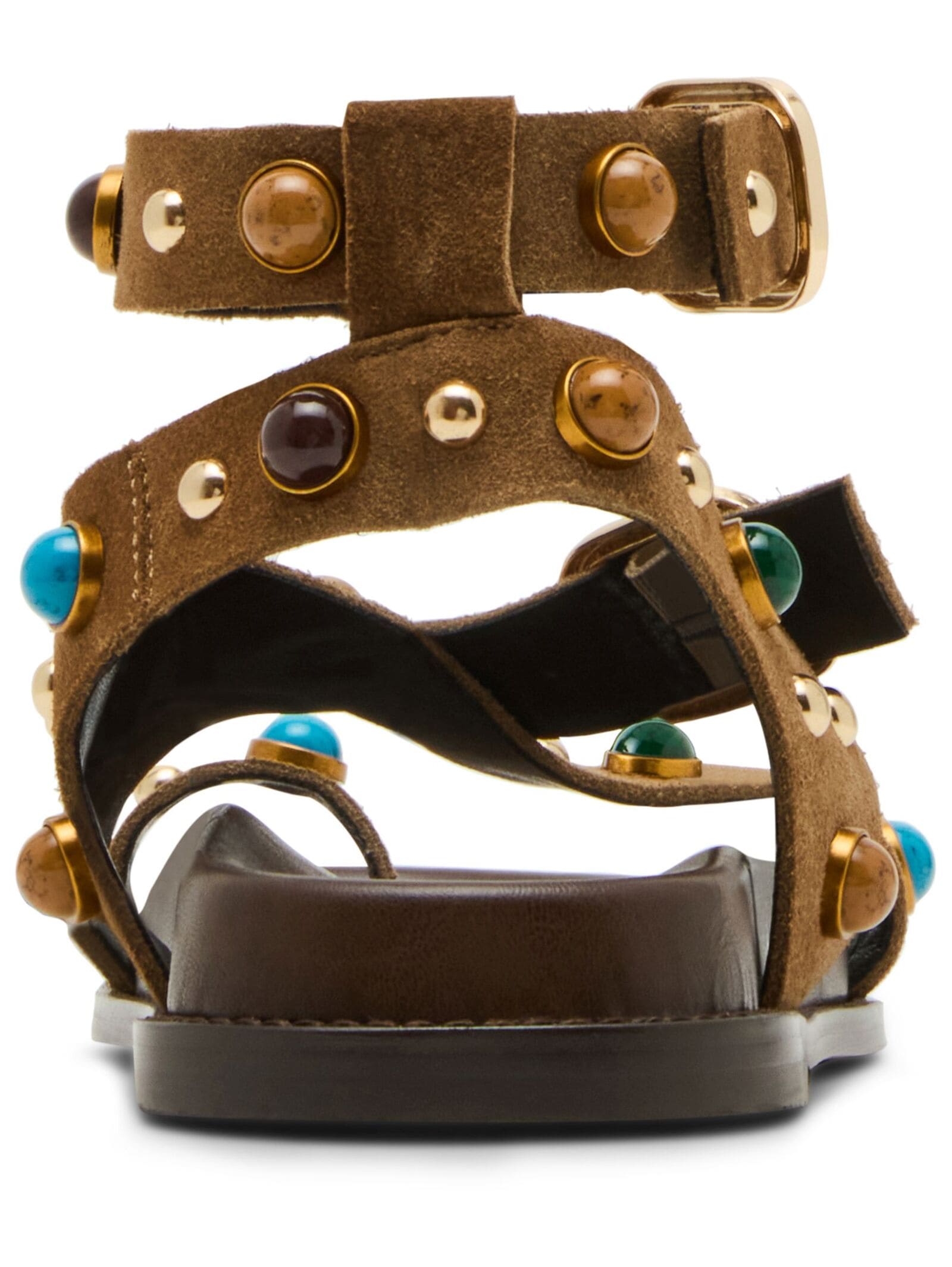 STEVE MADDEN Schaftsandalette »STEVE MADDEN Sandalen Veloursleder«