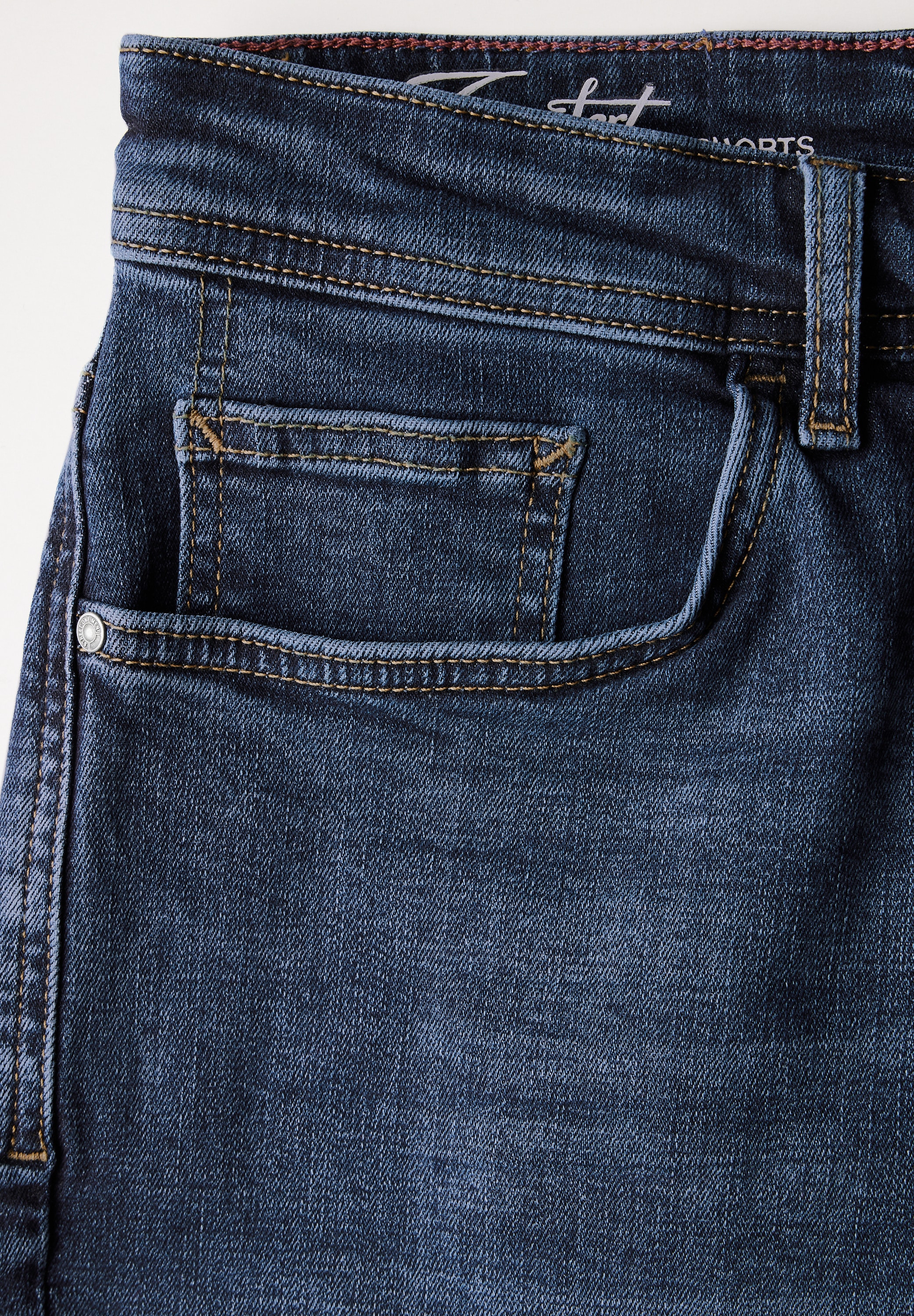 STREET ONE MEN Bermudas, aus Baumwolle mit Stretchanteil