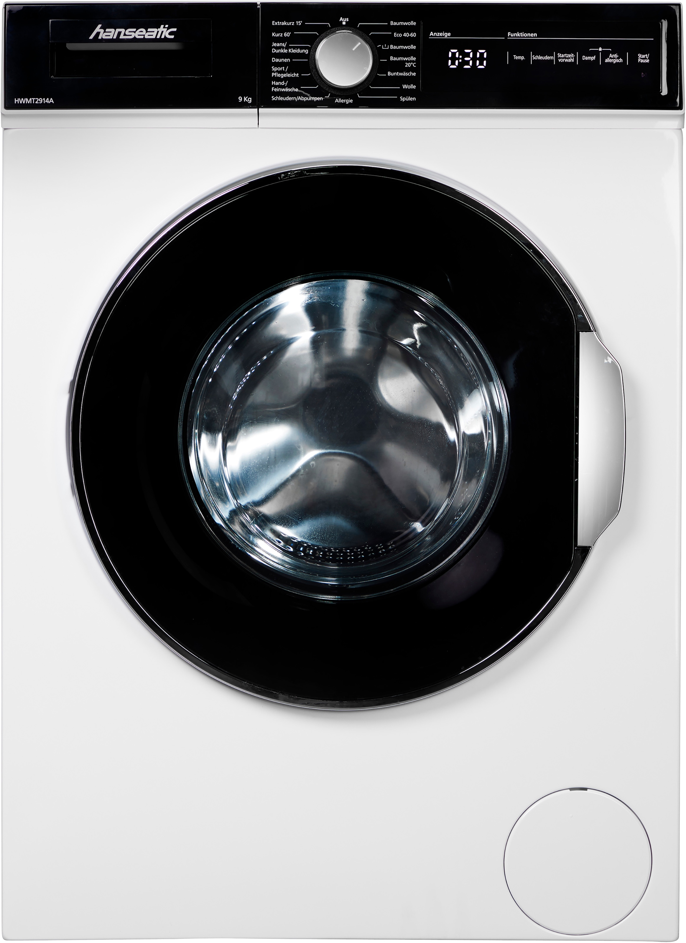 Hanseatic Waschmaschine »HWMT2914A« 9 kg 1400 U/min