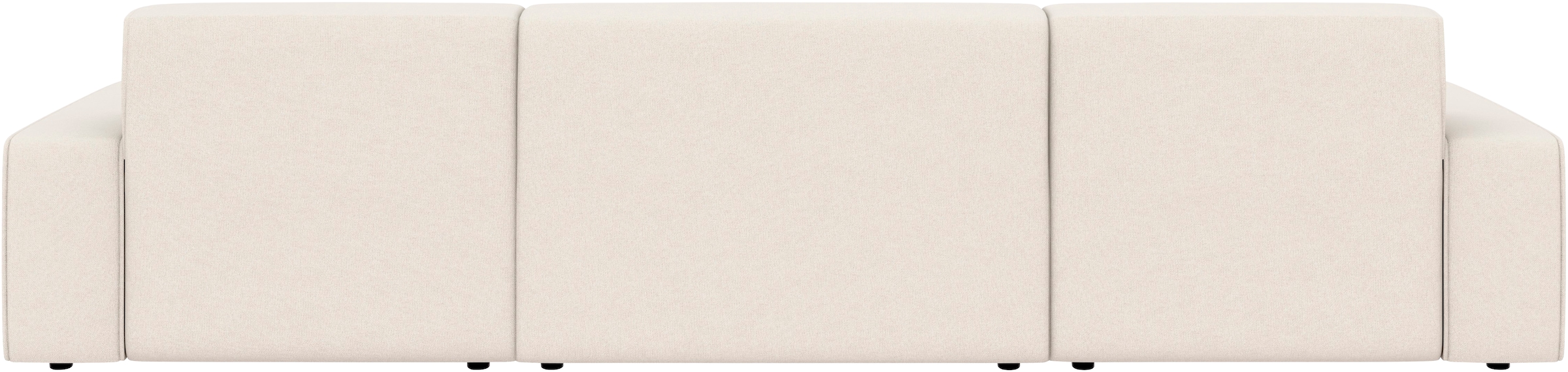 TRENDMANUFAKTUR Wohnlandschaft »Graz, wahlweise mit Sitzvorschub und Bettkasten, U-Form, Breite 329 cm«, in Cord-, haustierfreundlichem LEO Struktur- oder LUMOS-3D-Bezug