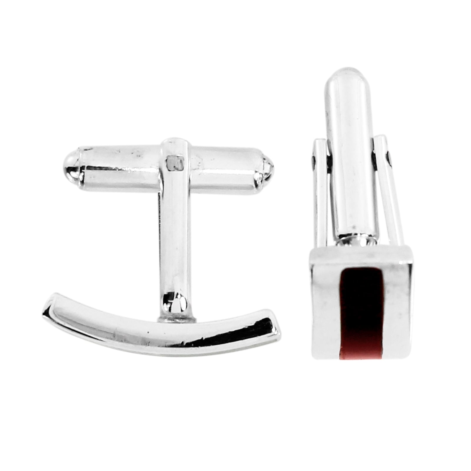 OSTSEE-SCHMUCK Manschettenknöpfe »- Michael - Silber 925/000 - Bernstein«