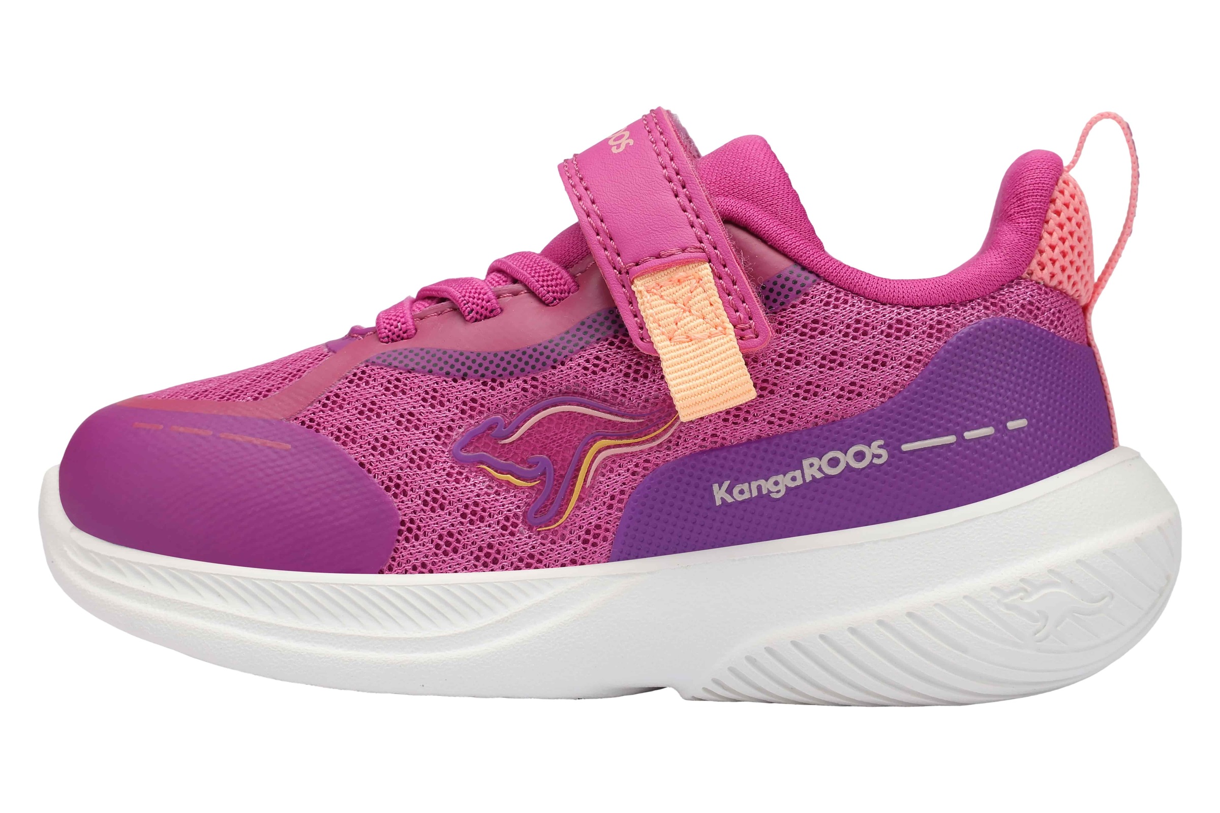 KangaROOS K-RDI Pebble EV Sneaker Fuchsia/Peach Fuzz 25 4