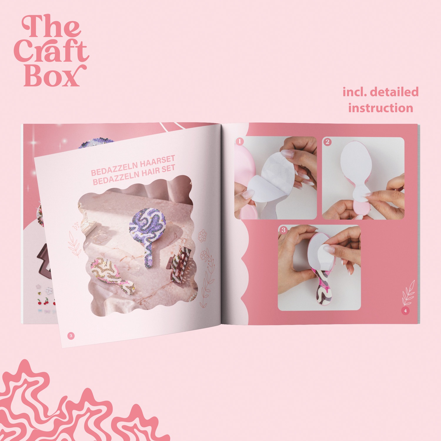 Lena® Kreativset »The Craft Box, DIY Bedazzle Set«