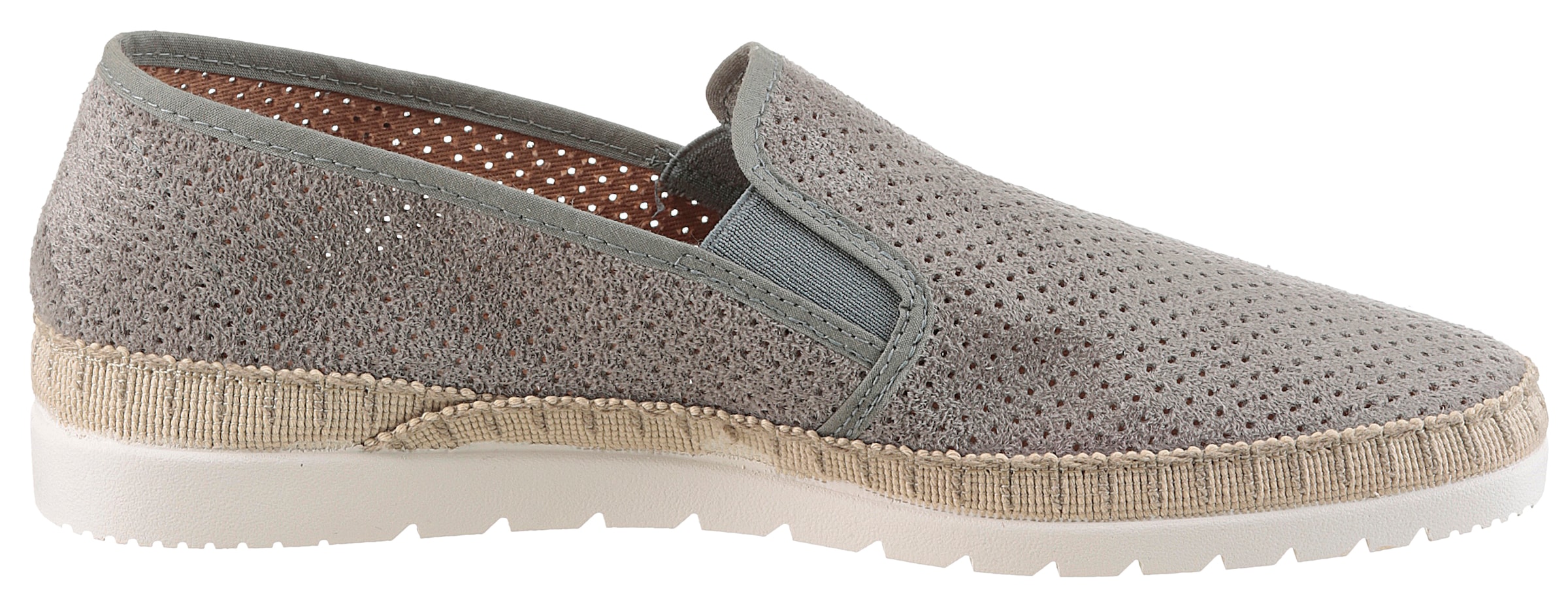 VERBENAS Slipper »Boris Hole Gallery«, Espadrilles, Sommerschuh, Freizeitschuh mit luftiger Perforierung